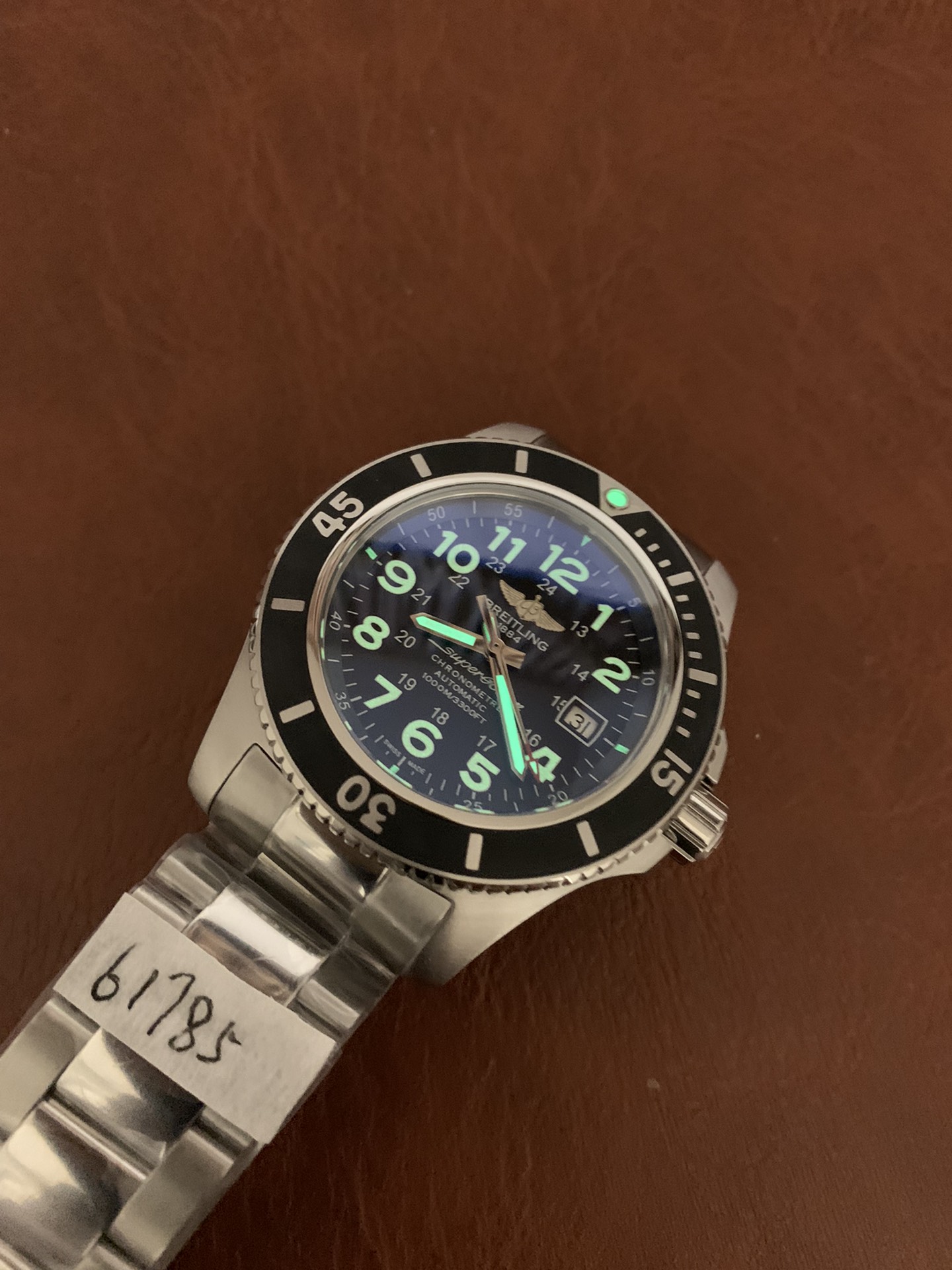 Replica Breitling Mens Superocean II Volcano 44 A17392D71B1A1