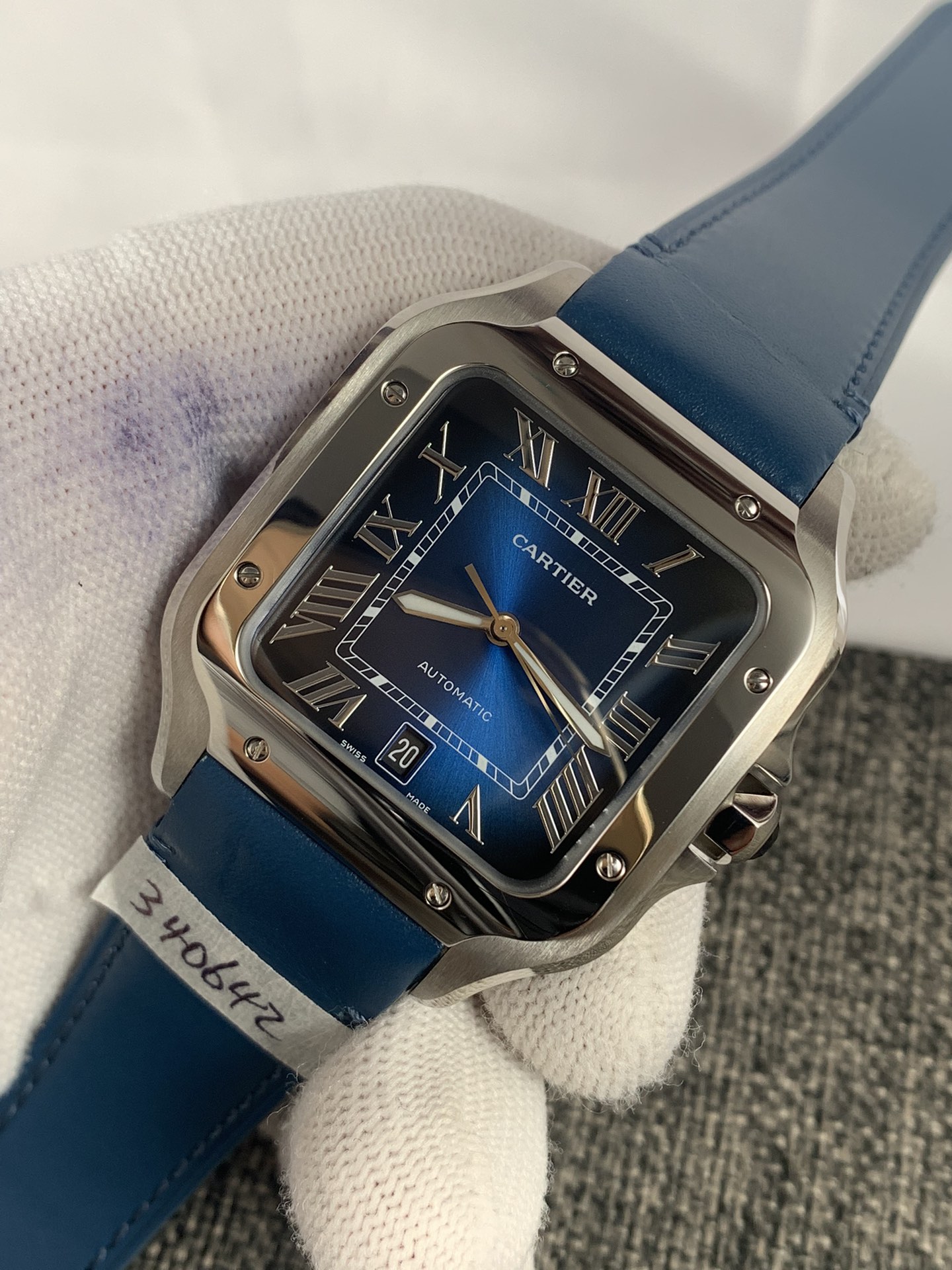 Replica Cartier Men Santos De Cartier WSSA0013 6 Replica Cartier Men Santos De Cartier WSSA0013