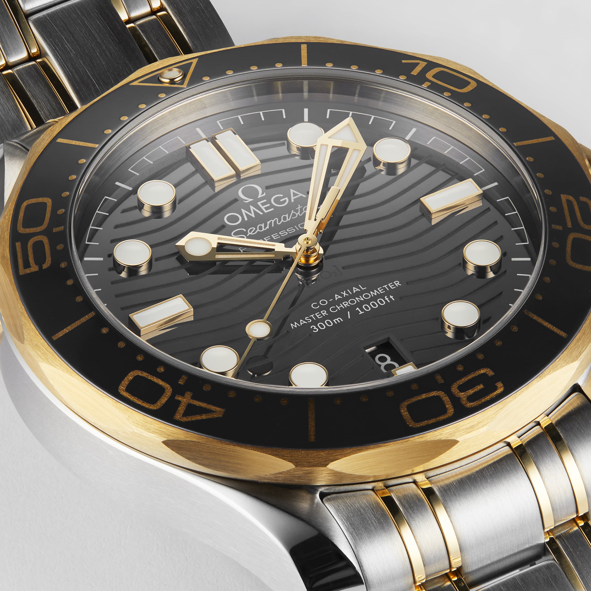 Replica Omega Seamaster Pro-Diver 300 Mens details O21020422001002