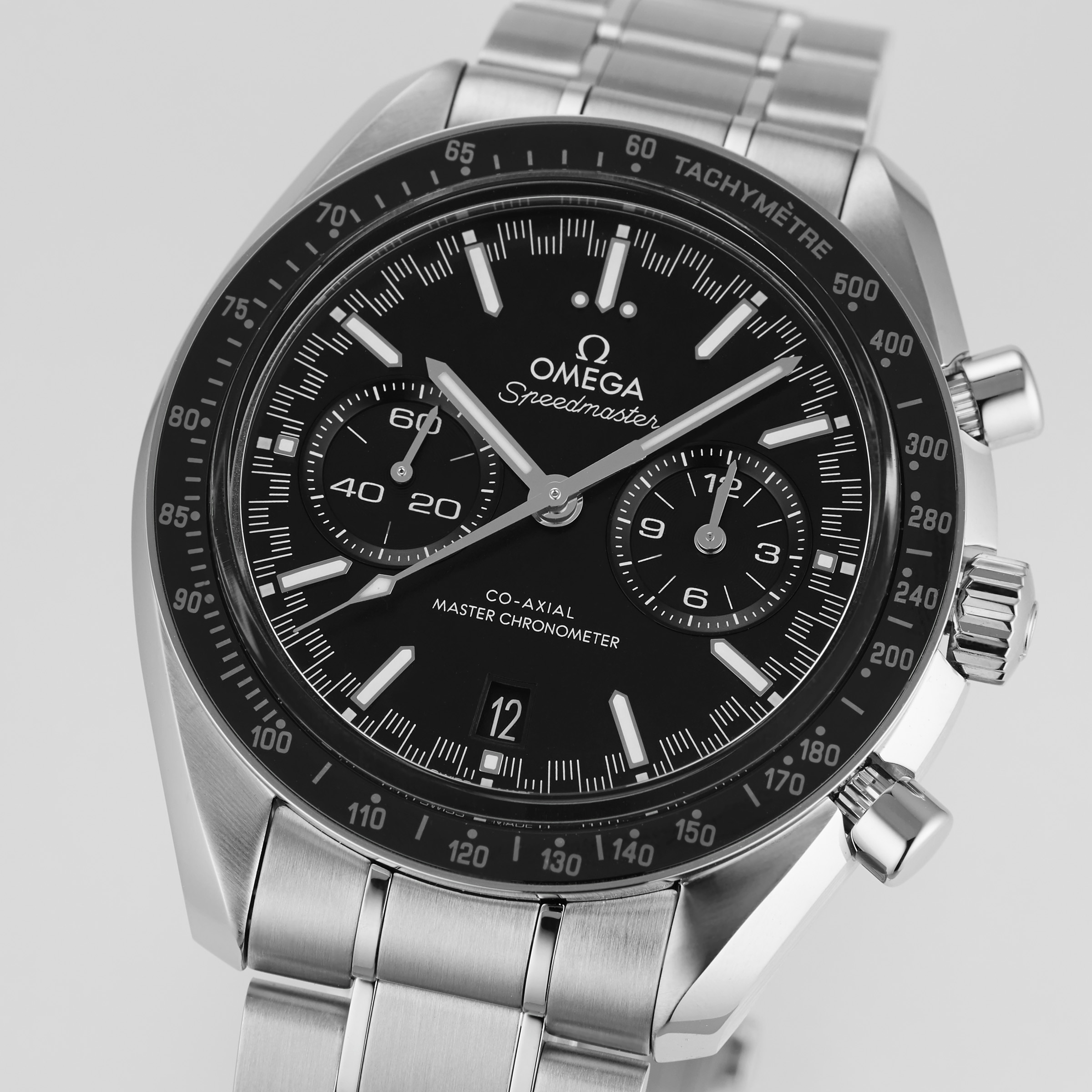 Replica Omega Speedmaster Racing Co-Axial Moonwatch 44.25mm Mens details O32930445101001