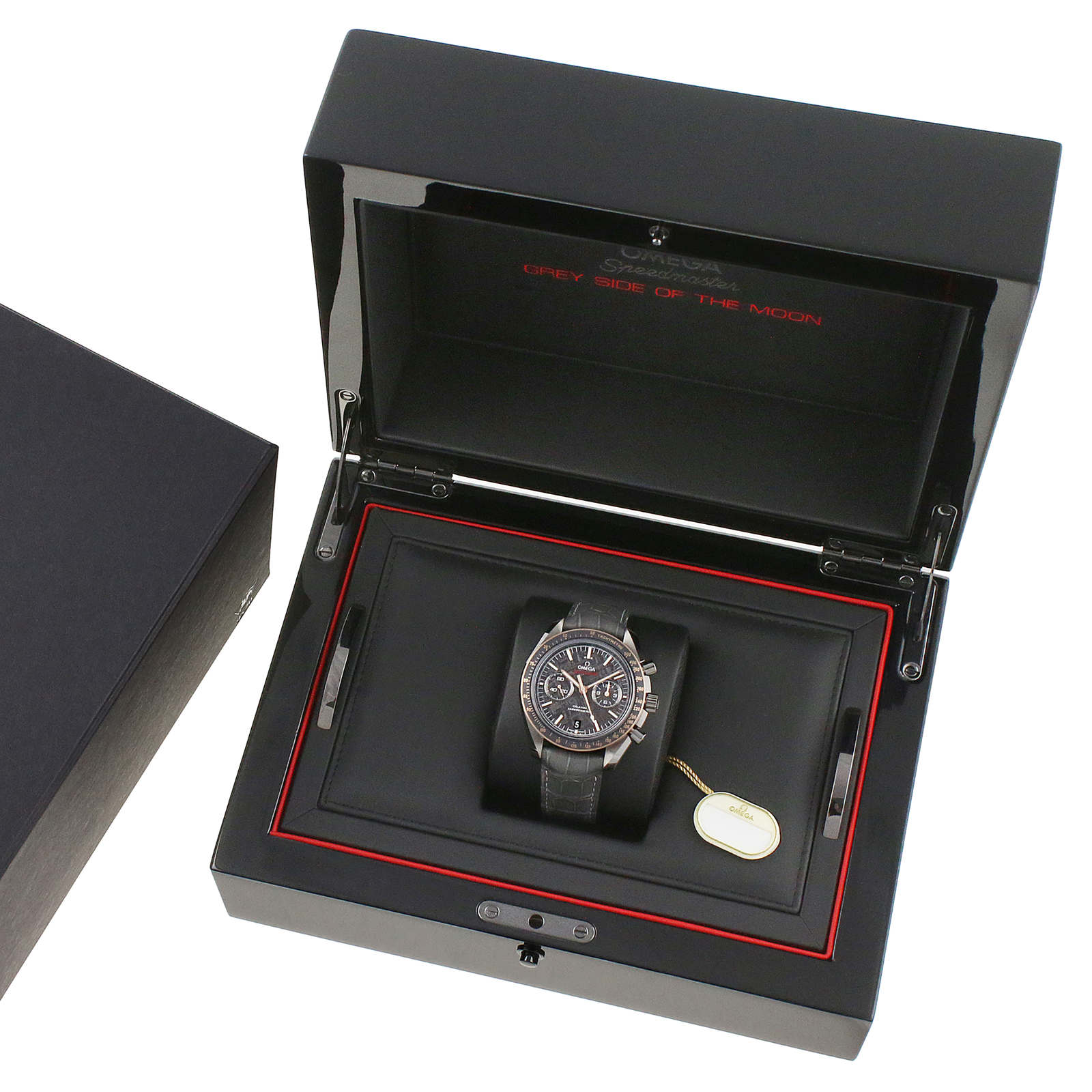 Replica Omega Speedmaster 'Grey Side of the Moon Meteorite' Mens details O31163445199001