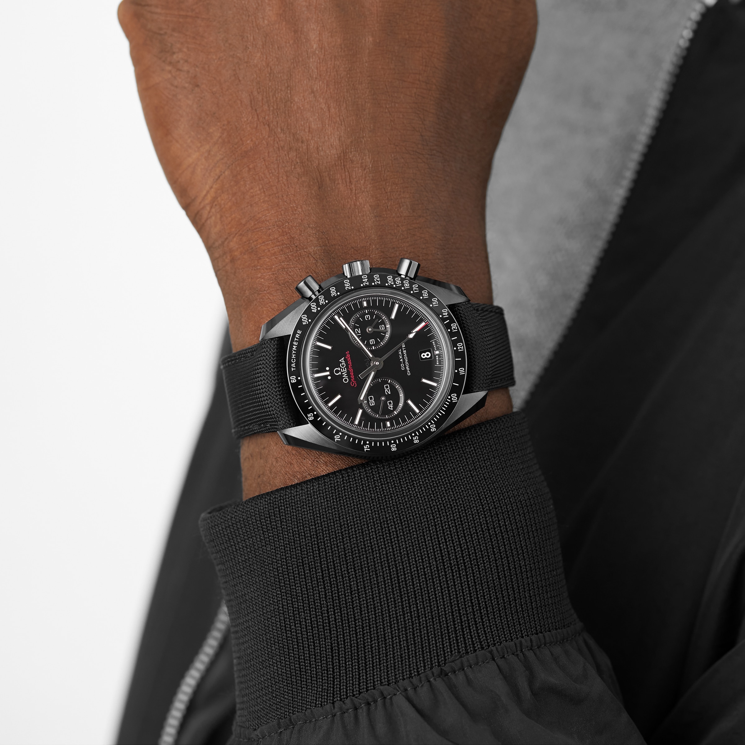 Replica Omega Dark Side of The Moon Mens 44.25mm Ceramic details O31192445101007 6 Replica Omega Dark Side of The Moon Mens 44.25mm Ceramic details O31192445101007