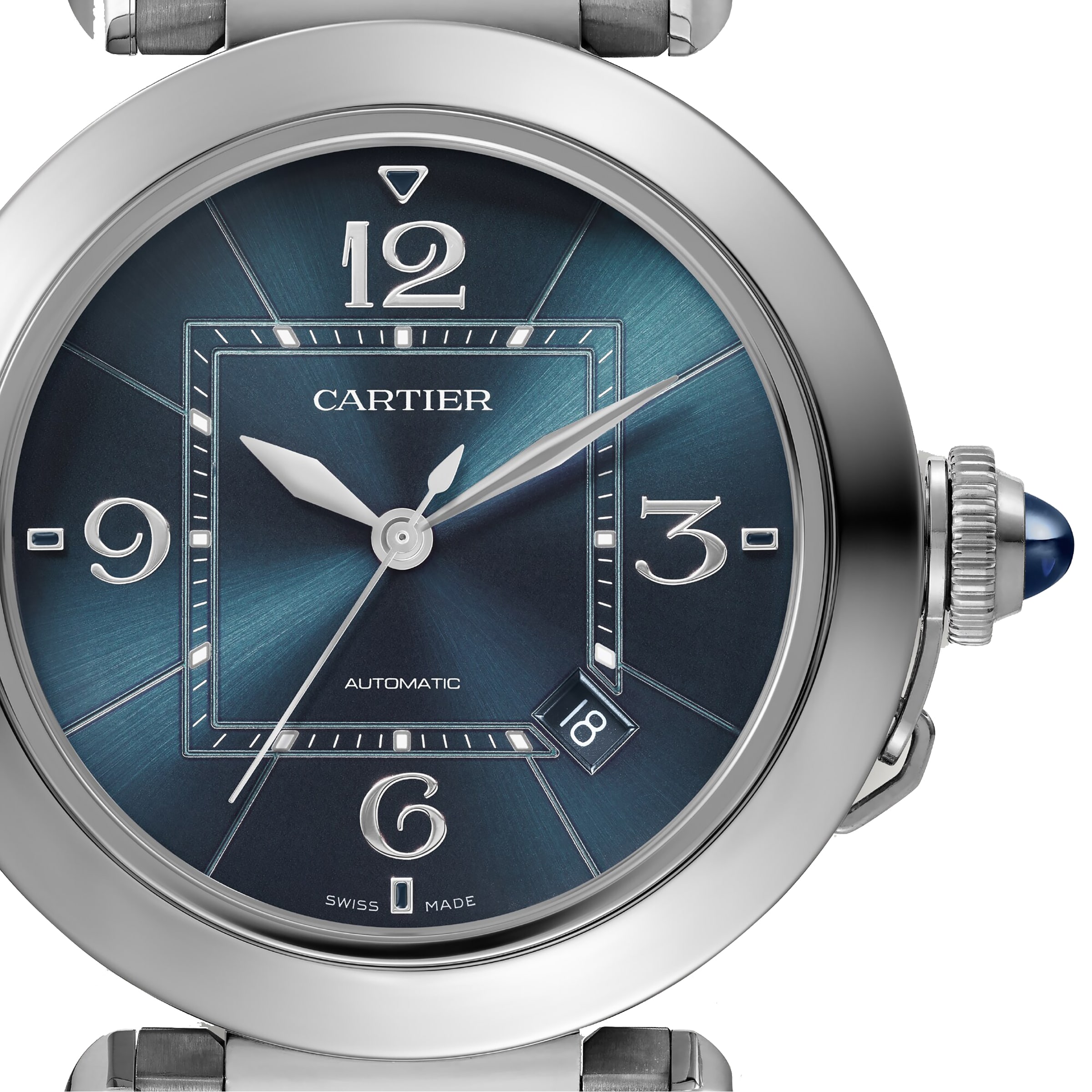 Replica Cartier Pasha de Cartier details 41 mm mechanical movement with automatic winding caliber 1847 MC. WSPA0038 6 Replica Cartier Pasha de Cartier details 41 mm mechanical movement with automatic winding caliber 1847 MC. WSPA0038