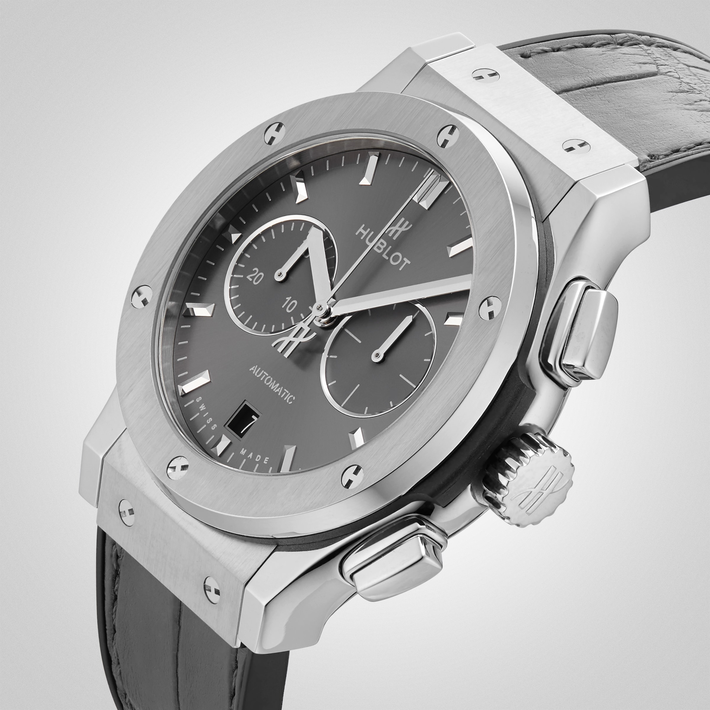 Replica Hublot Classic Fusion Racing Grey Chronograph Titanium 42mm 541.NX.7070.LR 6 Replica Hublot Classic Fusion Racing Grey Chronograph Titanium 42mm 541.NX.7070.LR