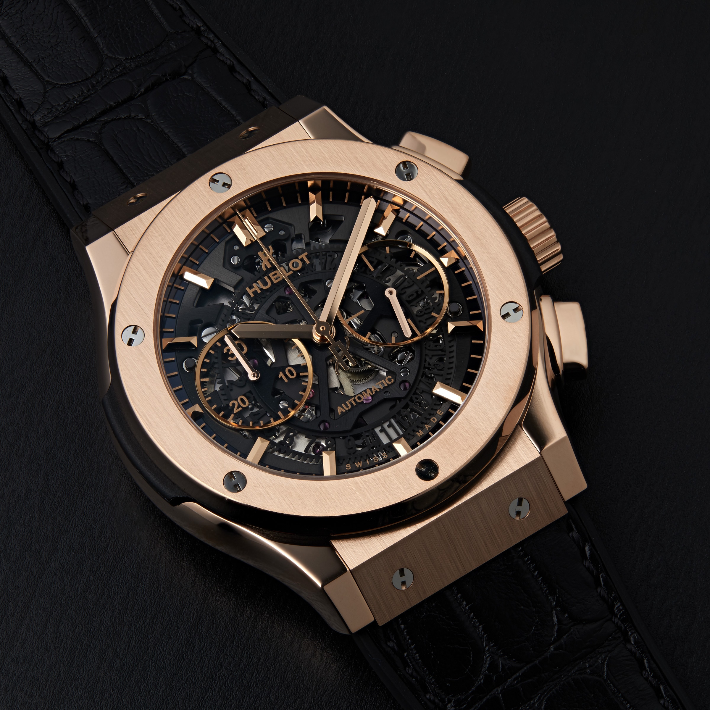 Replica Hublot Classic Fusion Aerofusion King Gold Chronograph 45mm 525.OX.0180.LR