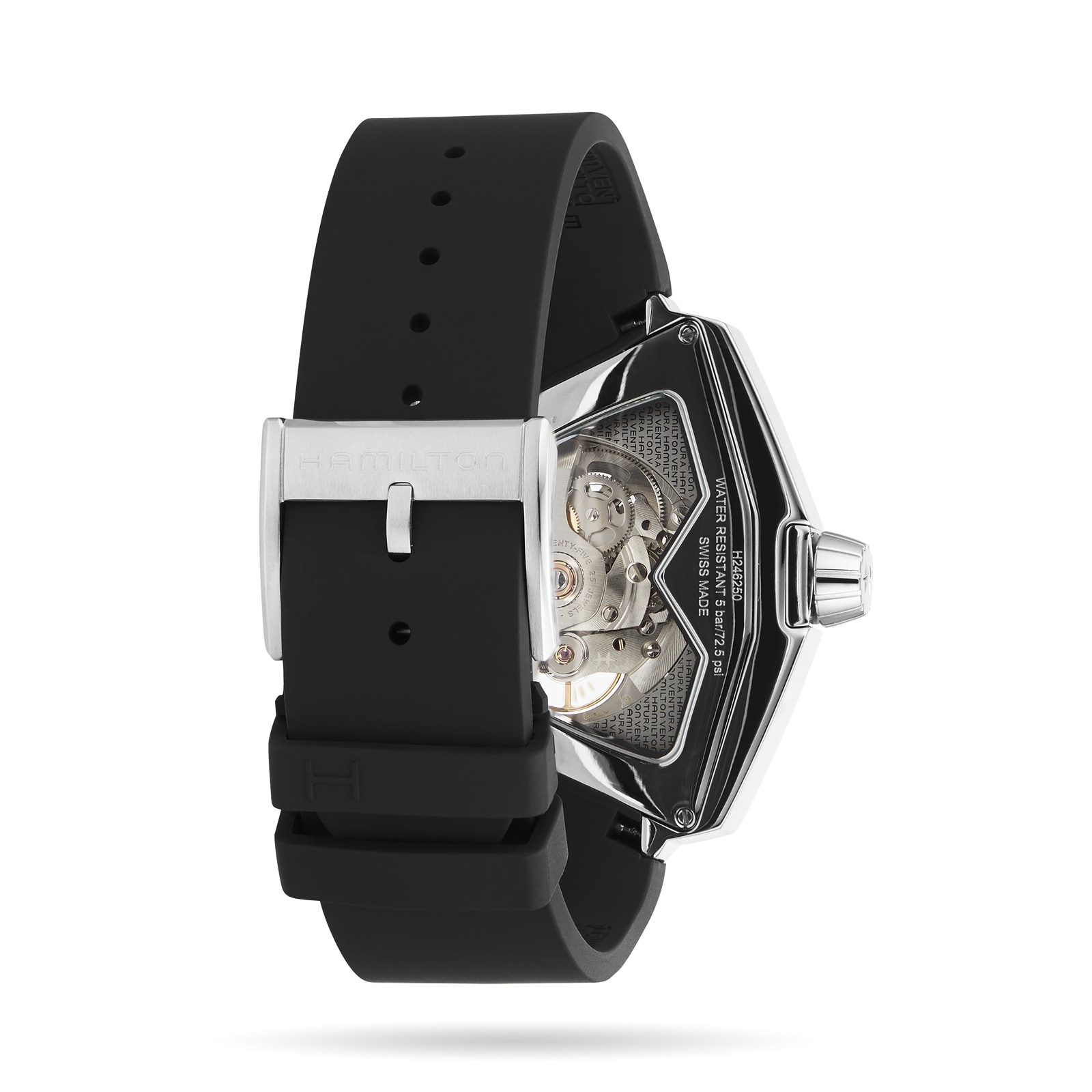 Replica Hamilton Ventura XXL Skeleton Auto 45.5mm X 46mm Mens details H24625330 6 Replica Hamilton Ventura XXL Skeleton Auto 45.5mm X 46mm Mens details H24625330