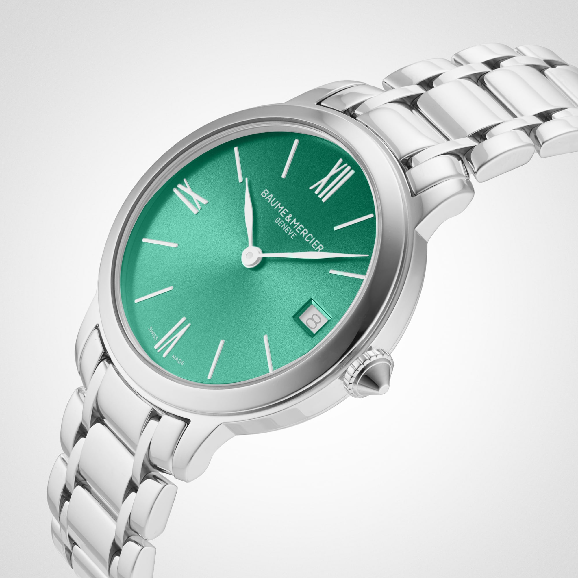 Replica Baume & Mercier Classima 31mm Ladies details - Green M0A10609
