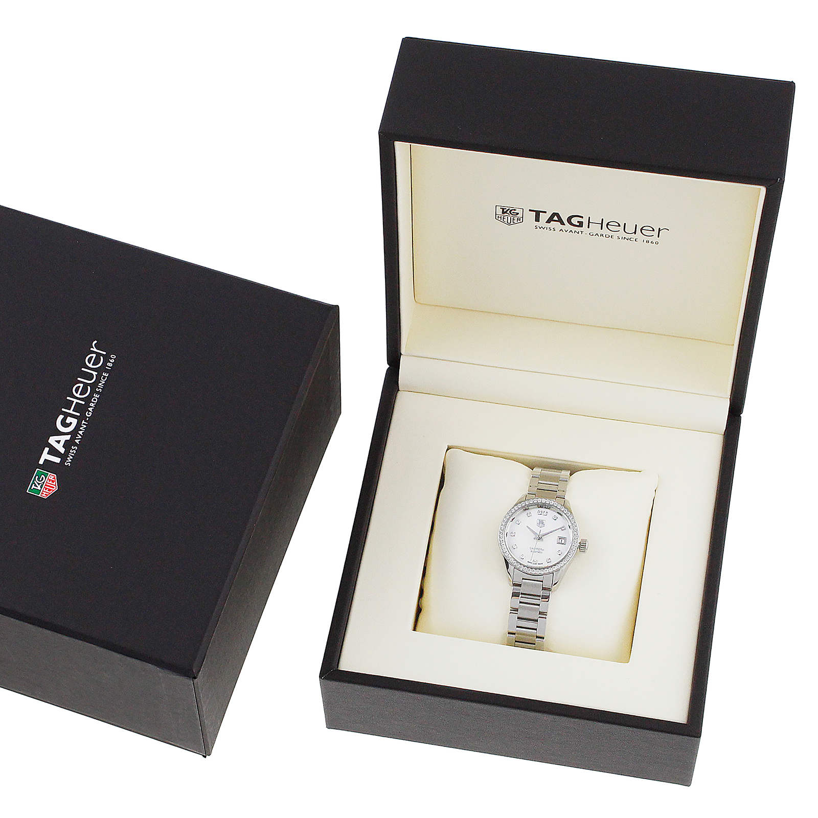 Replica TAG Heuer Carrera Calibre 9 Automatic 28mm Ladies details WAR2415.BA0776 6 Replica TAG Heuer Carrera Calibre 9 Automatic 28mm Ladies details WAR2415.BA0776