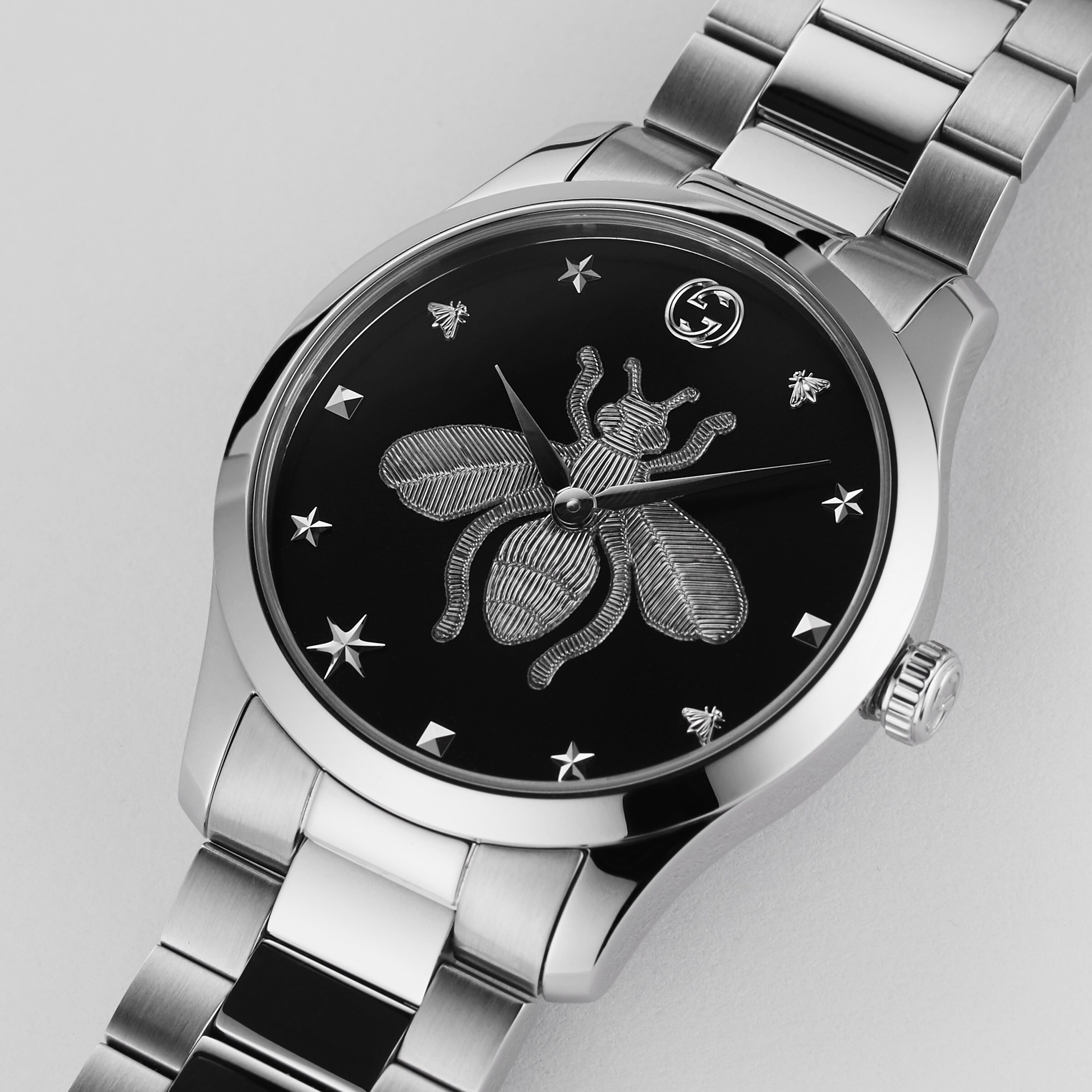 Replica Gucci G-Timeless details 38mm YA1264136 6 Replica Gucci G-Timeless details 38mm YA1264136