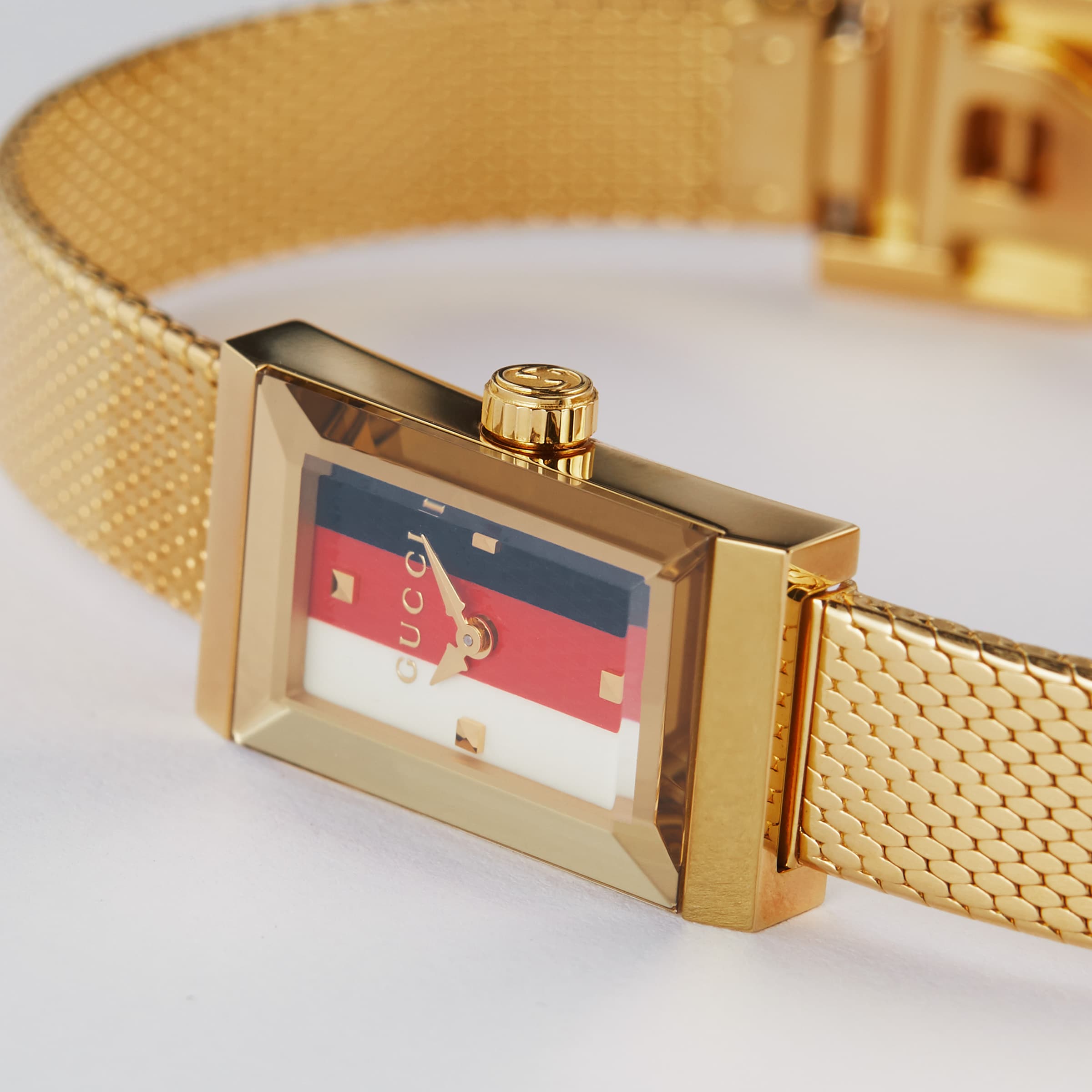Replica Gucci G-Frame details 14mm YA147511