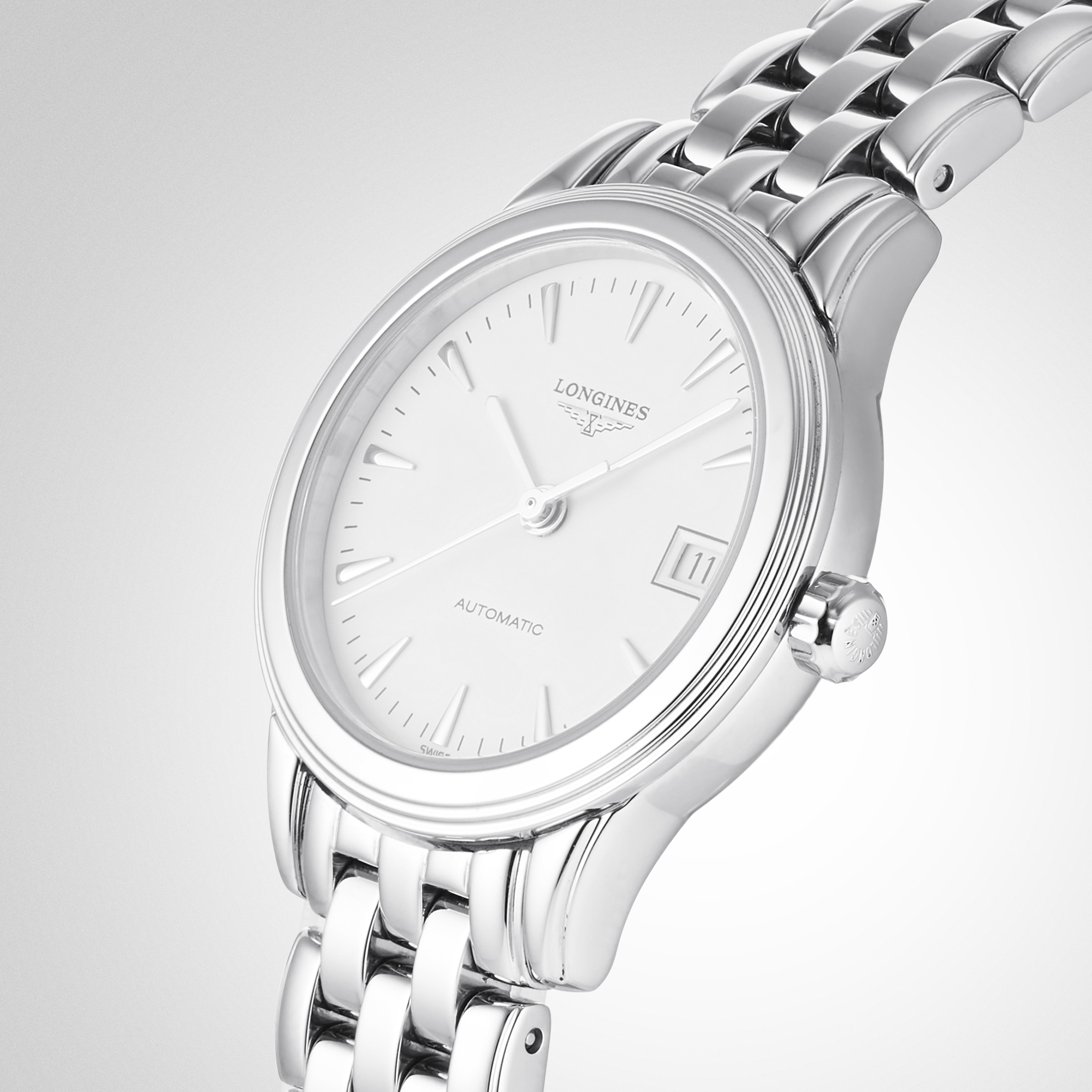 Replica Longines Flagship 26mm Ladies details L42744126 6 Replica Longines Flagship 26mm Ladies details L42744126