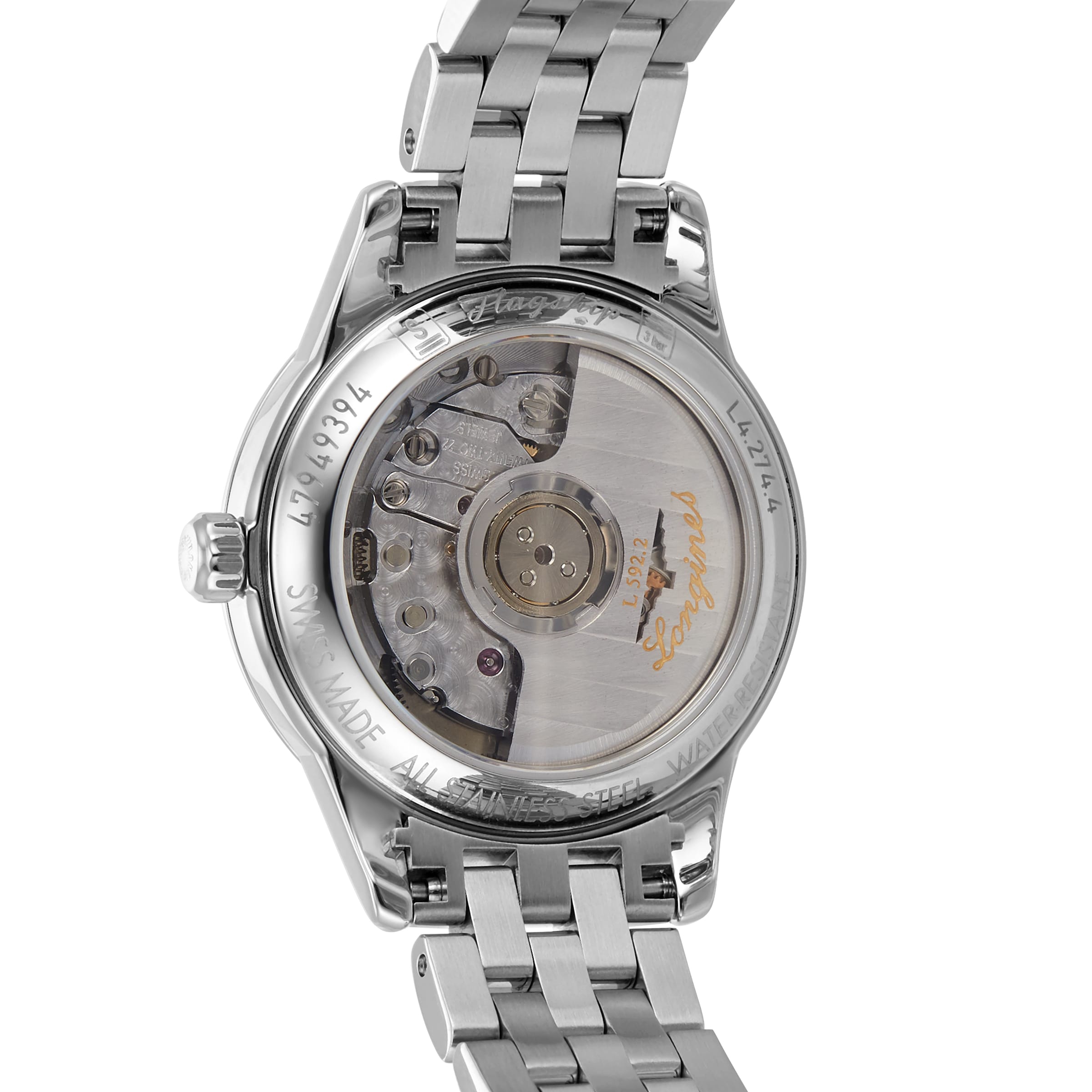 Replica Longines Elegant 25.5mm Diamond Automatic Ladies details L43095877 6 Replica Longines Elegant 25.5mm Diamond Automatic Ladies details L43095877