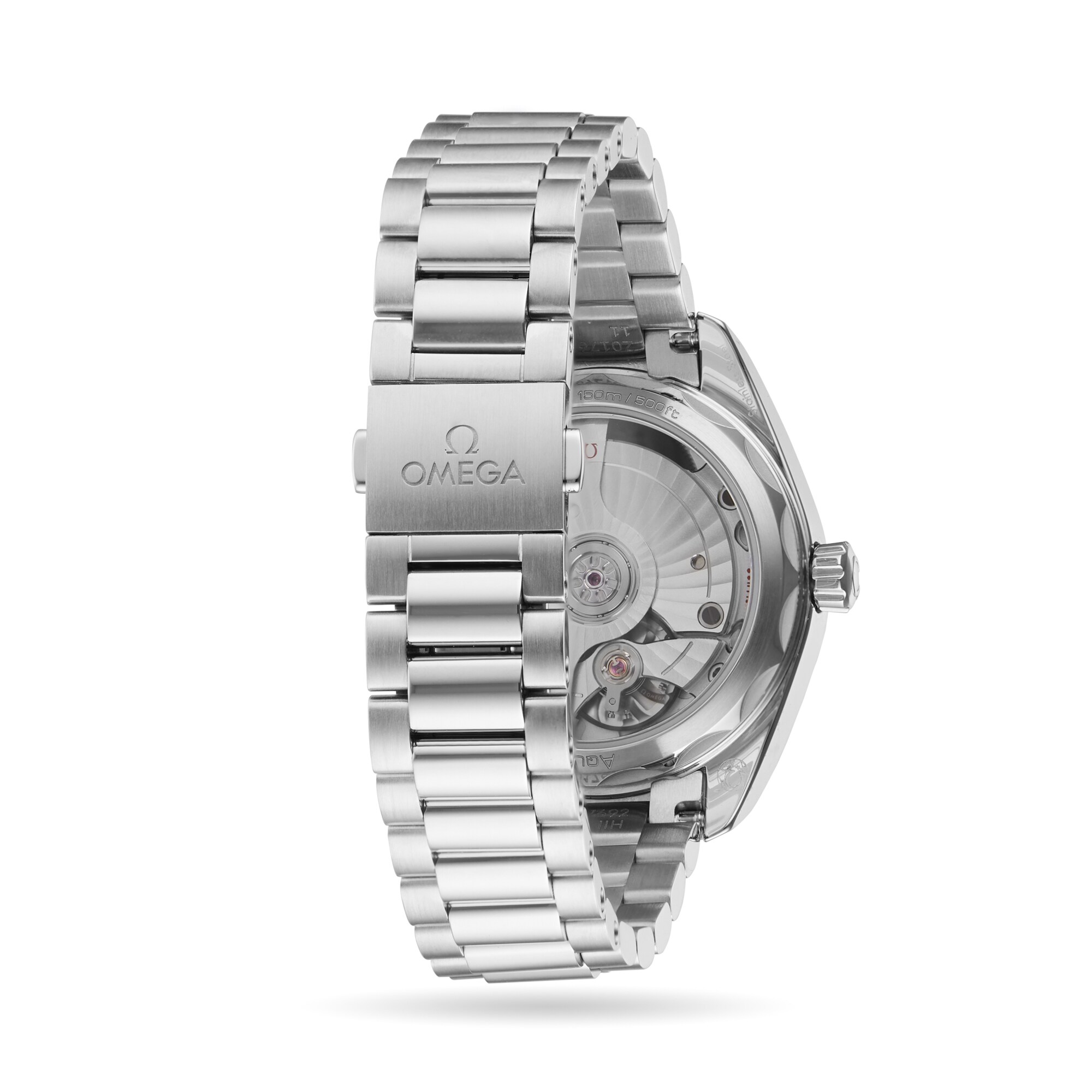Replica Omega Seamaster Aqua Terra 150m Co-Axial Master Chronometer 34mm Ladies details Pink O22010342010003