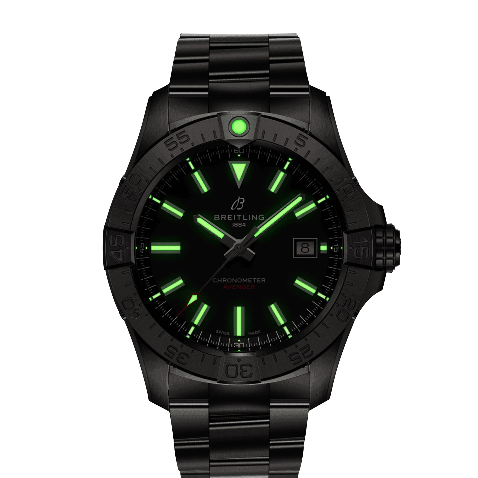 Replica Breitling Avenger Automatic 42mm Mens details Black Stainless Steel A17328101B1A1 6 Replica Breitling Avenger Automatic 42mm Mens details Black Stainless Steel A17328101B1A1