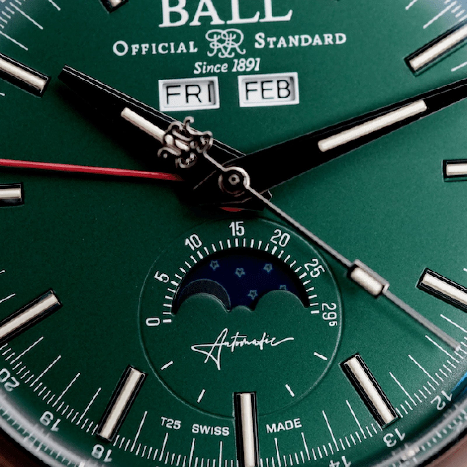 Replica BALL Engineer II Moon Calendar 40mm Limited Edition Mens details Green NM3016C-S1J-GR 6 Replica BALL Engineer II Moon Calendar 40mm Limited Edition Mens details Green NM3016C-S1J-GR