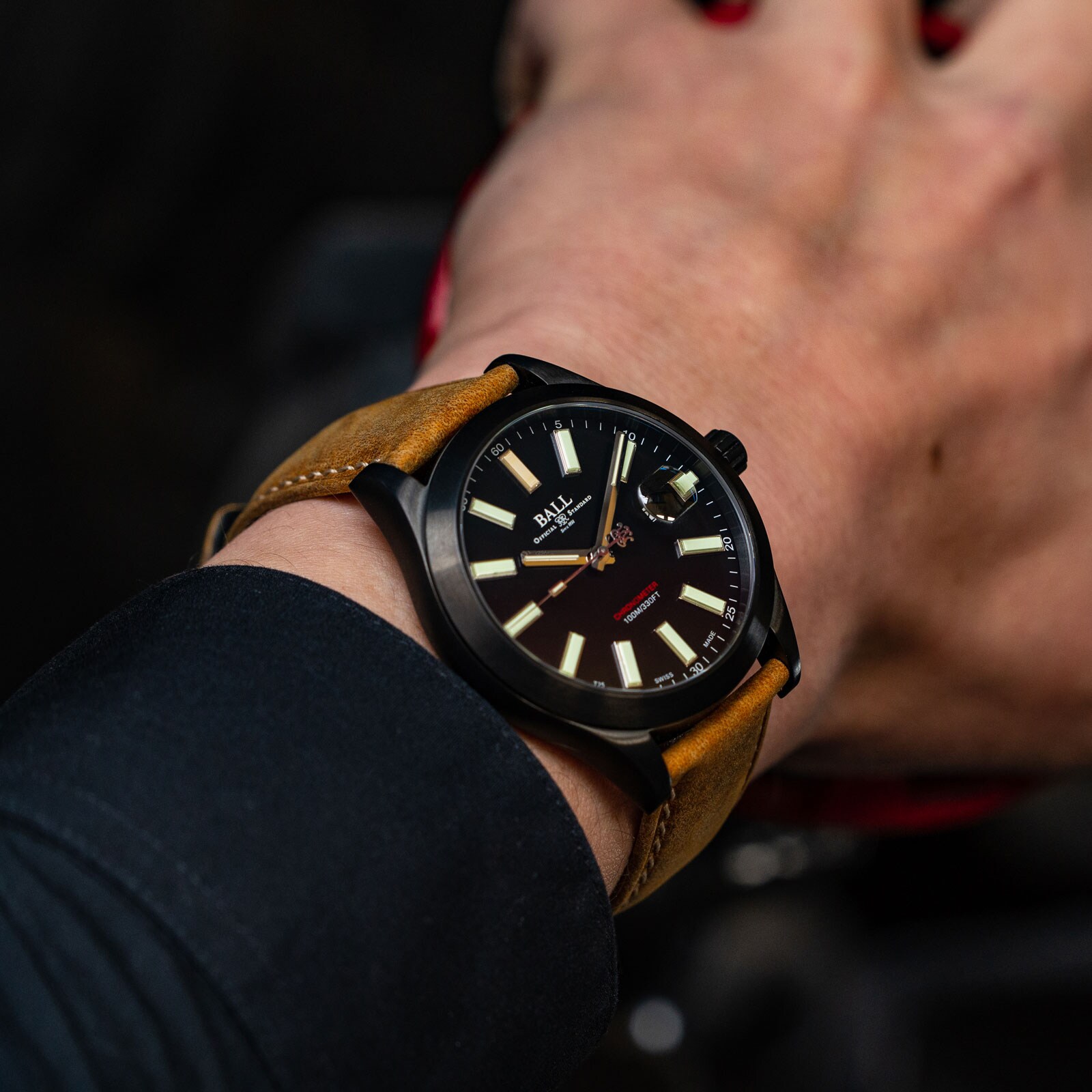 Replica BALL Engineer II Green Berets 43mm Mens details Black NM2028C-L4CJ-BK 6 Replica BALL Engineer II Green Berets 43mm Mens details Black NM2028C-L4CJ-BK