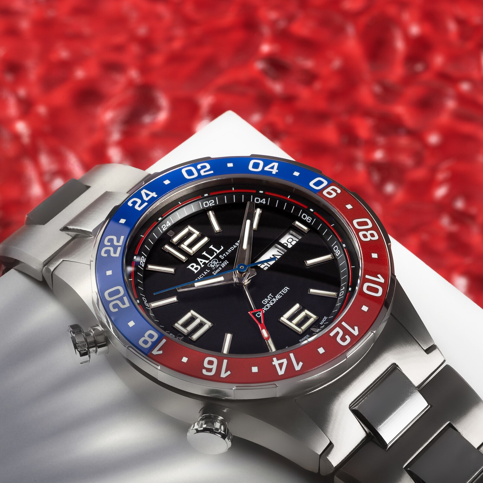 Replica BALL Roadmaster Marine GMT Ceramic Limited Edition 40mm Mens details DG3030B-S4C-BK 6 Replica BALL Roadmaster Marine GMT Ceramic Limited Edition 40mm Mens details DG3030B-S4C-BK