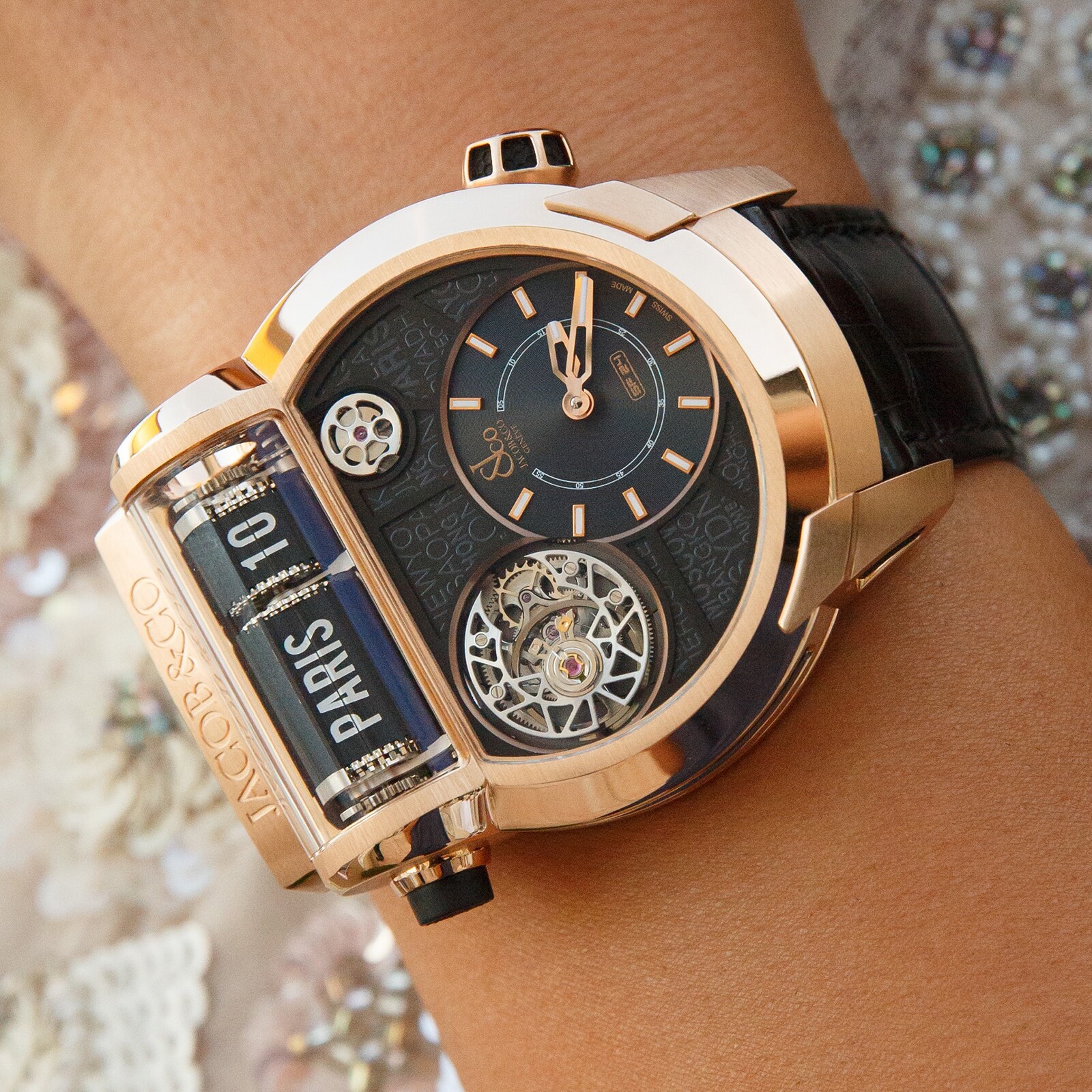 Replica Jacob & Co Epic SF24 Tourbillion ES102.40.NS.LC.ACA4D