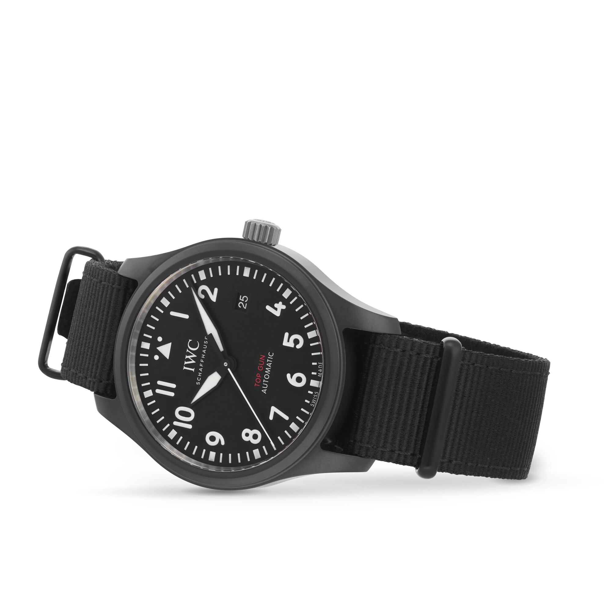 Replica IWC Pilot's Automatic 41mm Mens details Black IW326906