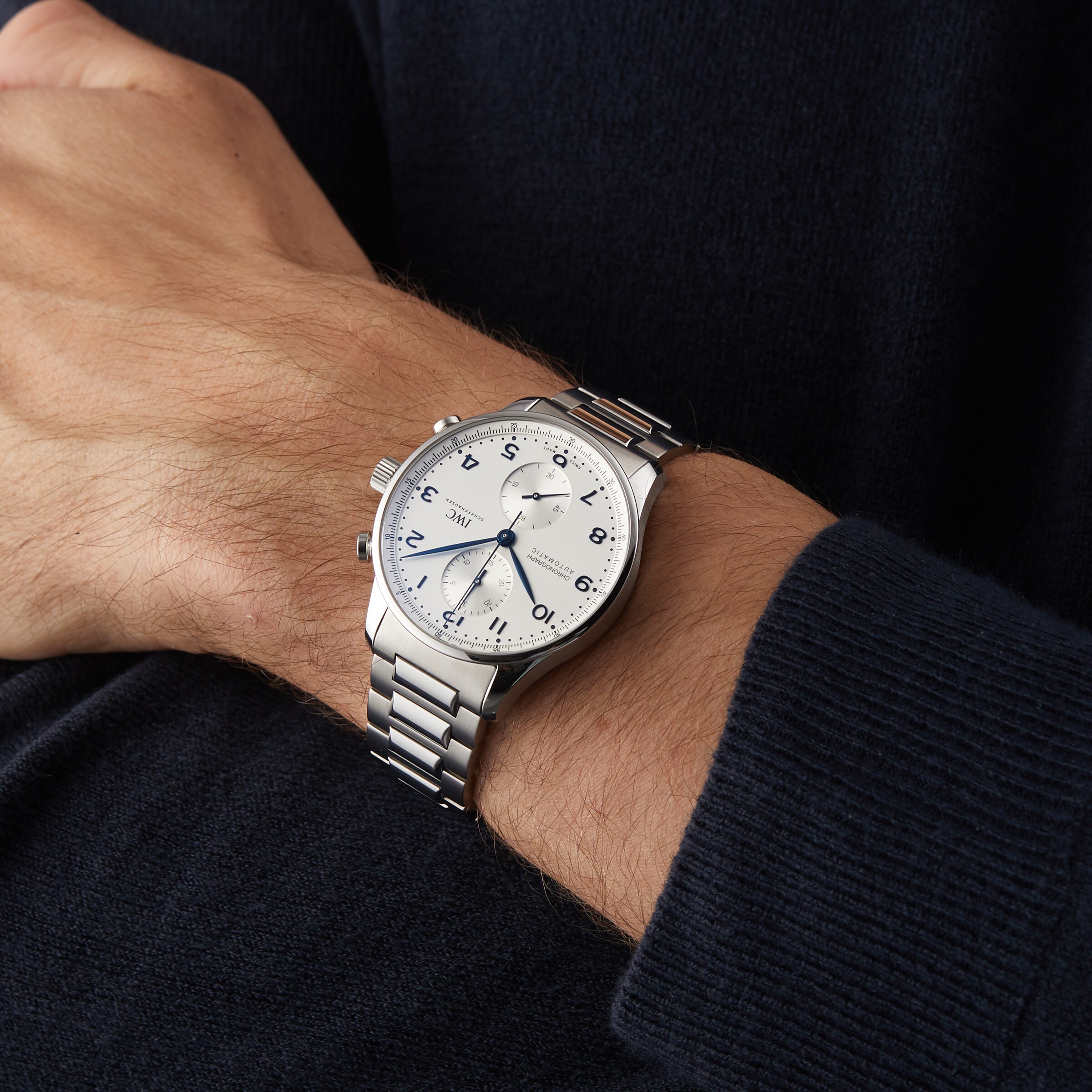 Replica IWC Portugieser Chronograph 41mm Mens details IW371617 6 Replica IWC Portugieser Chronograph 41mm Mens details IW371617