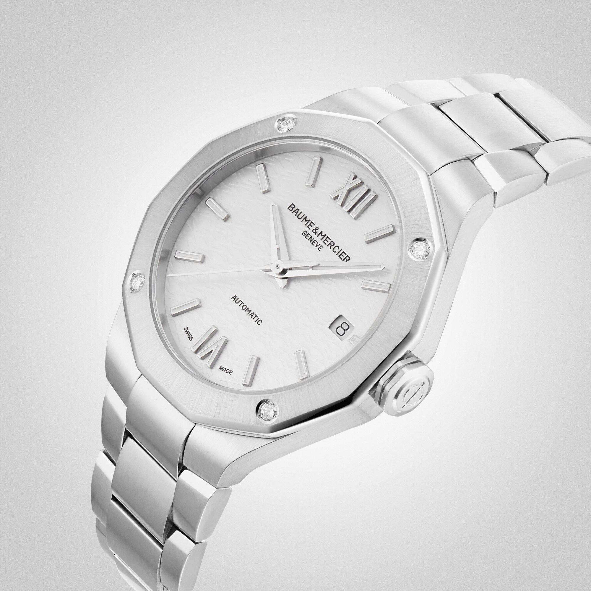 Replica Baume & Mercier Riviera 36mm Unisex details Mother Of Pearl M0A10663 6 Replica Baume & Mercier Riviera 36mm Unisex details Mother Of Pearl M0A10663