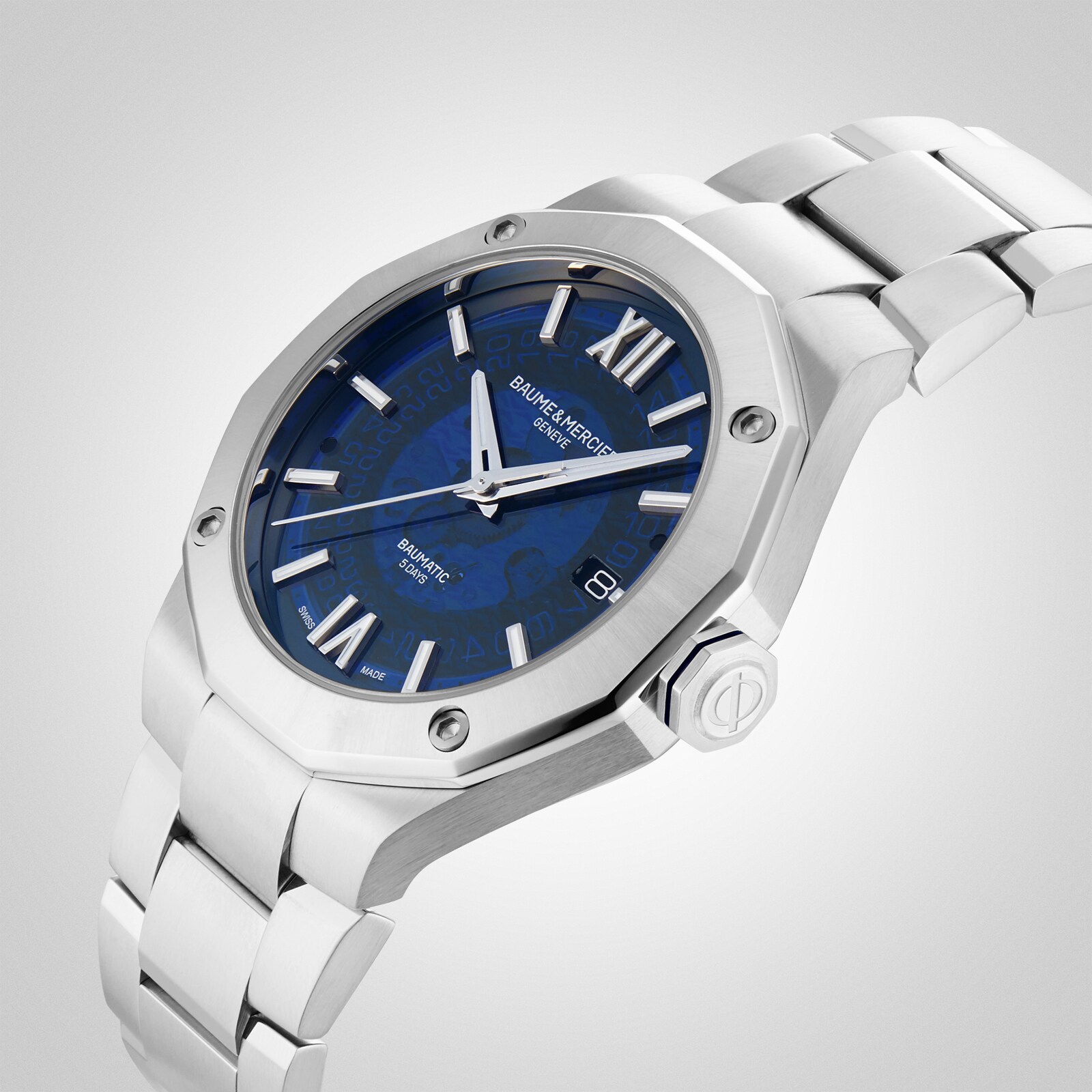 Replica Baume & Mercier Riviera 42mm Mens details Blue BM0A10616 6 Replica Baume & Mercier Riviera 42mm Mens details Blue BM0A10616