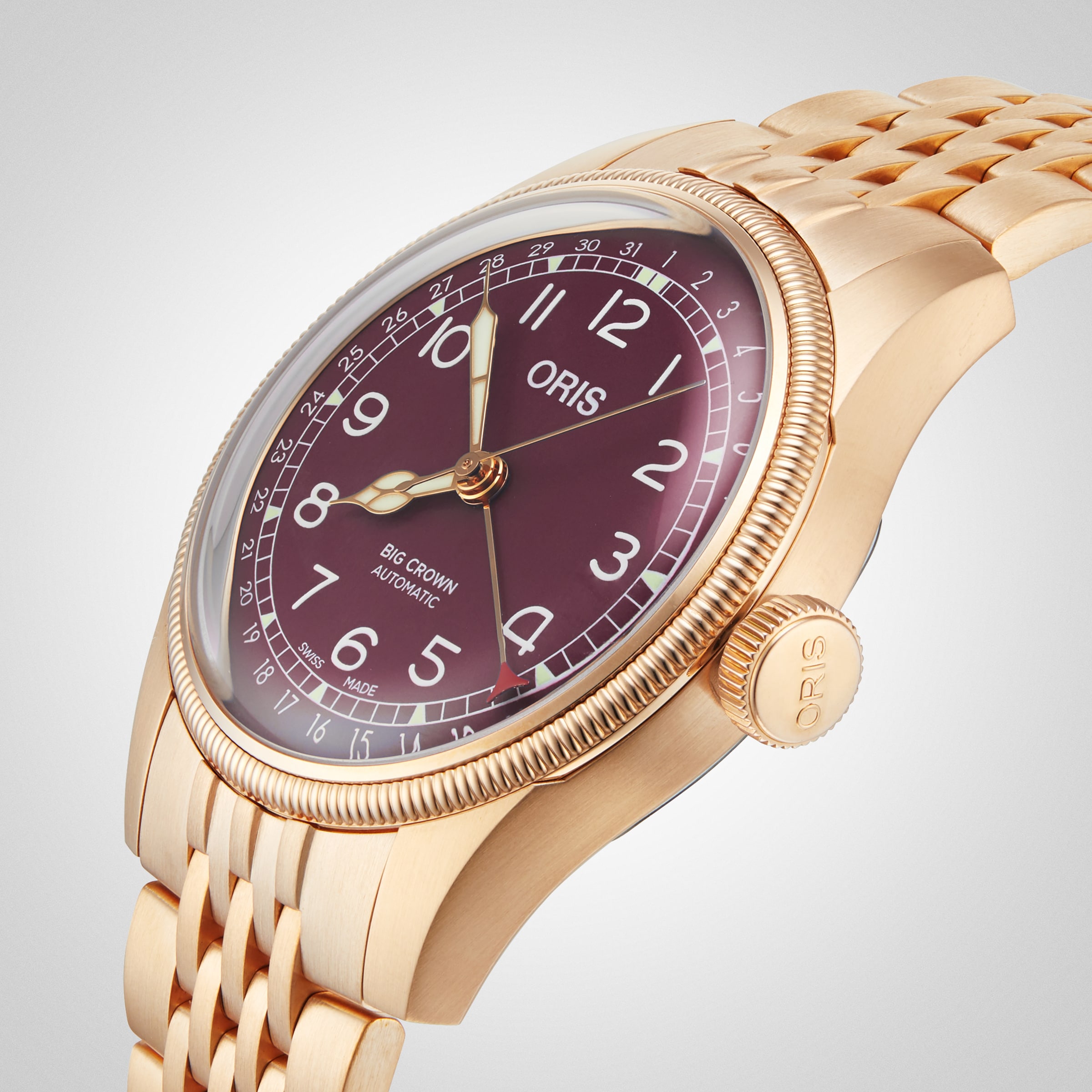 Replica Oris Big Crown 40mm Mens details - Red 01 754 7741 3168-07 8 20 01 6 Replica Oris Big Crown 40mm Mens details - Red 01 754 7741 3168-07 8 20 01
