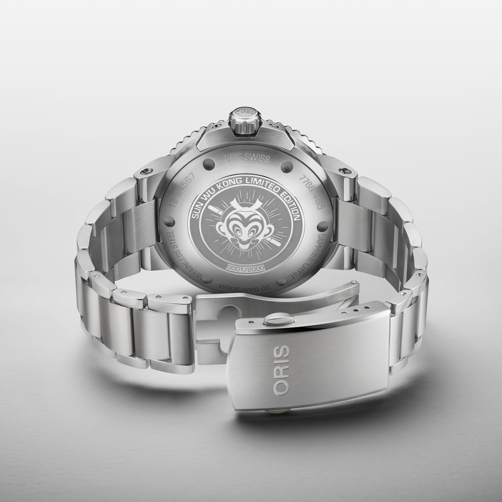 Replica Oris Aquis Sun WuKong 41.5mm Mens details Limited Edition 01 733 7766 4185-SET