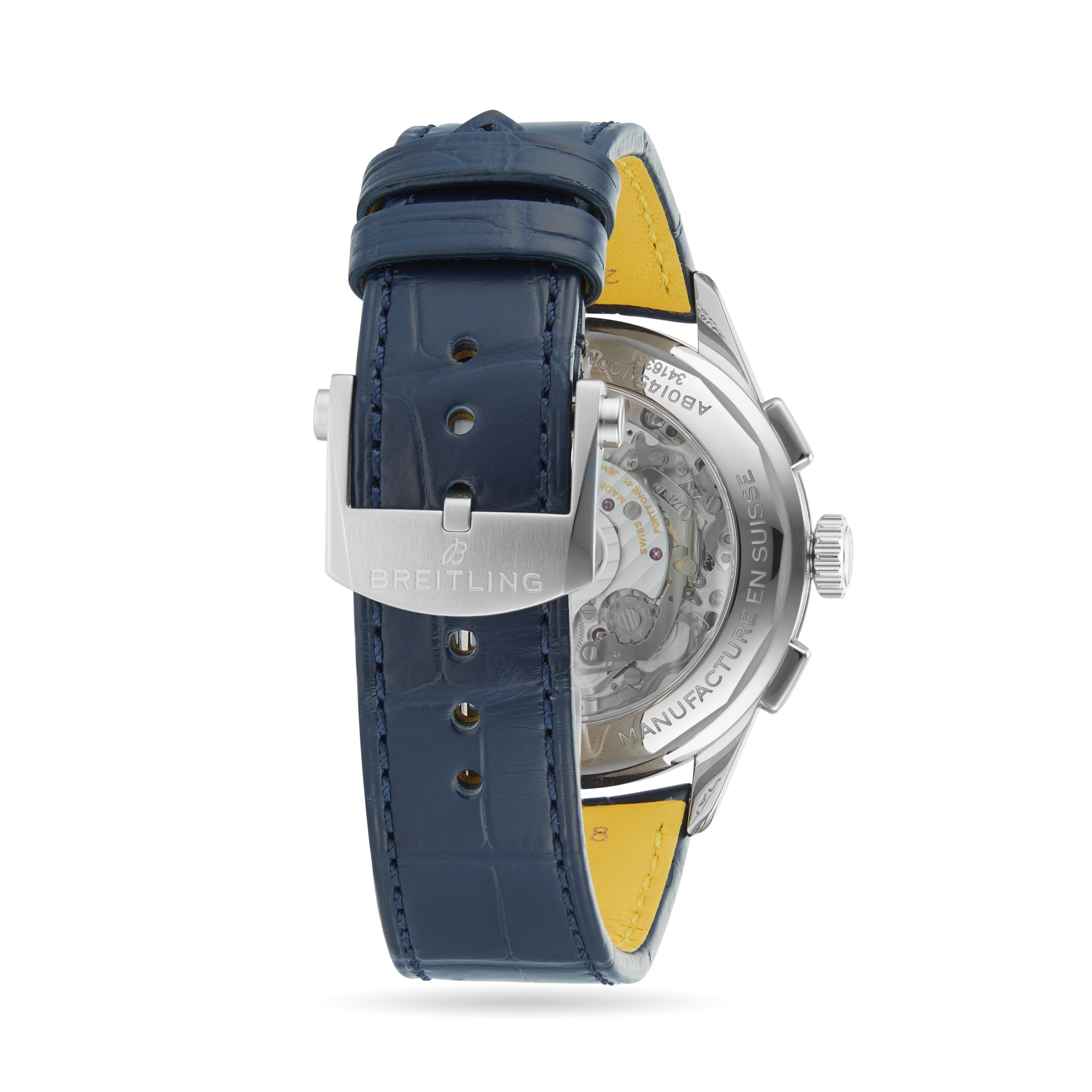 Replica Breitling Premier B01 Chronograph 42 Stainless Steel details AB0145171C1P2