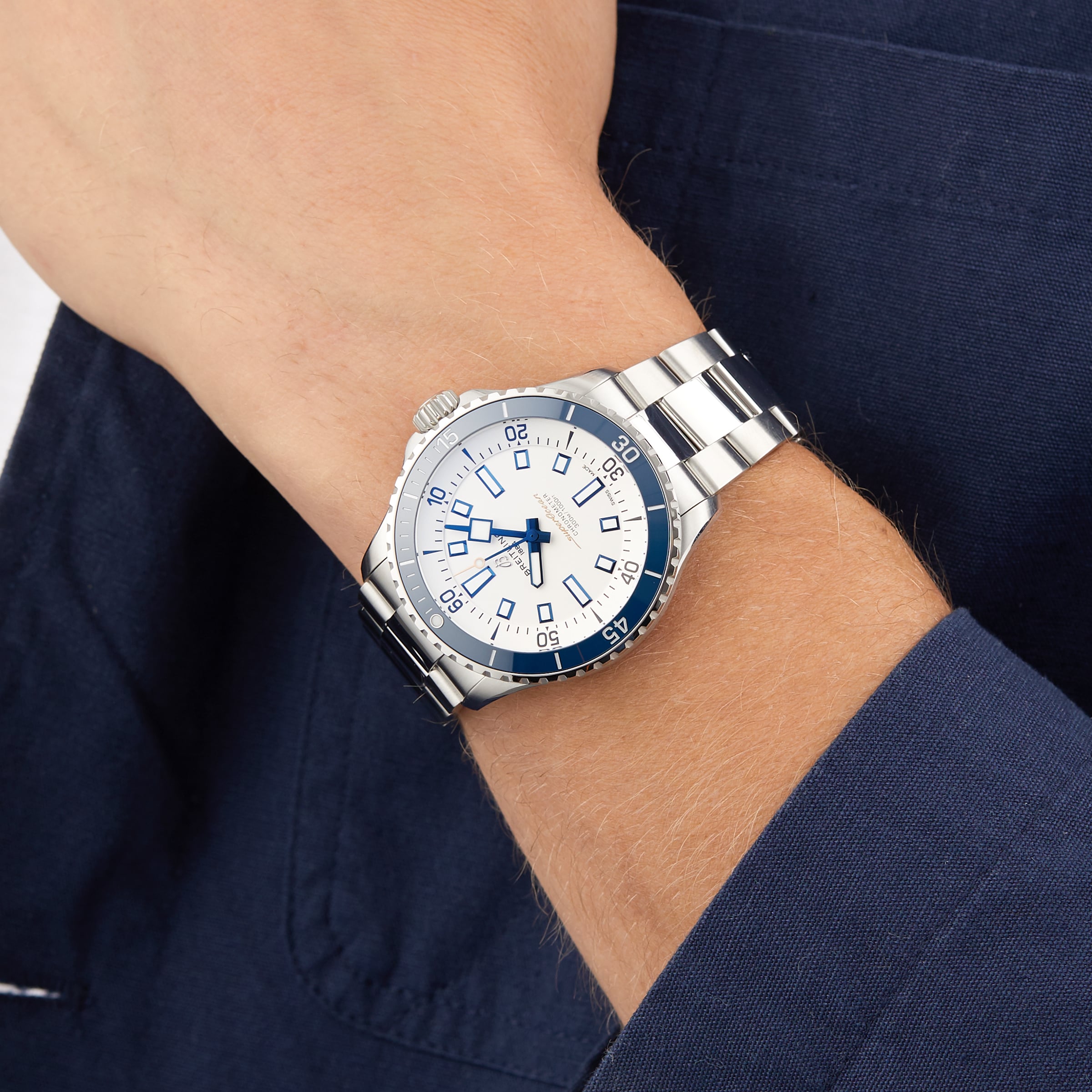 Replica Breitling Superocean Automatic 42 Stainless Steel details A17375E71G1A1