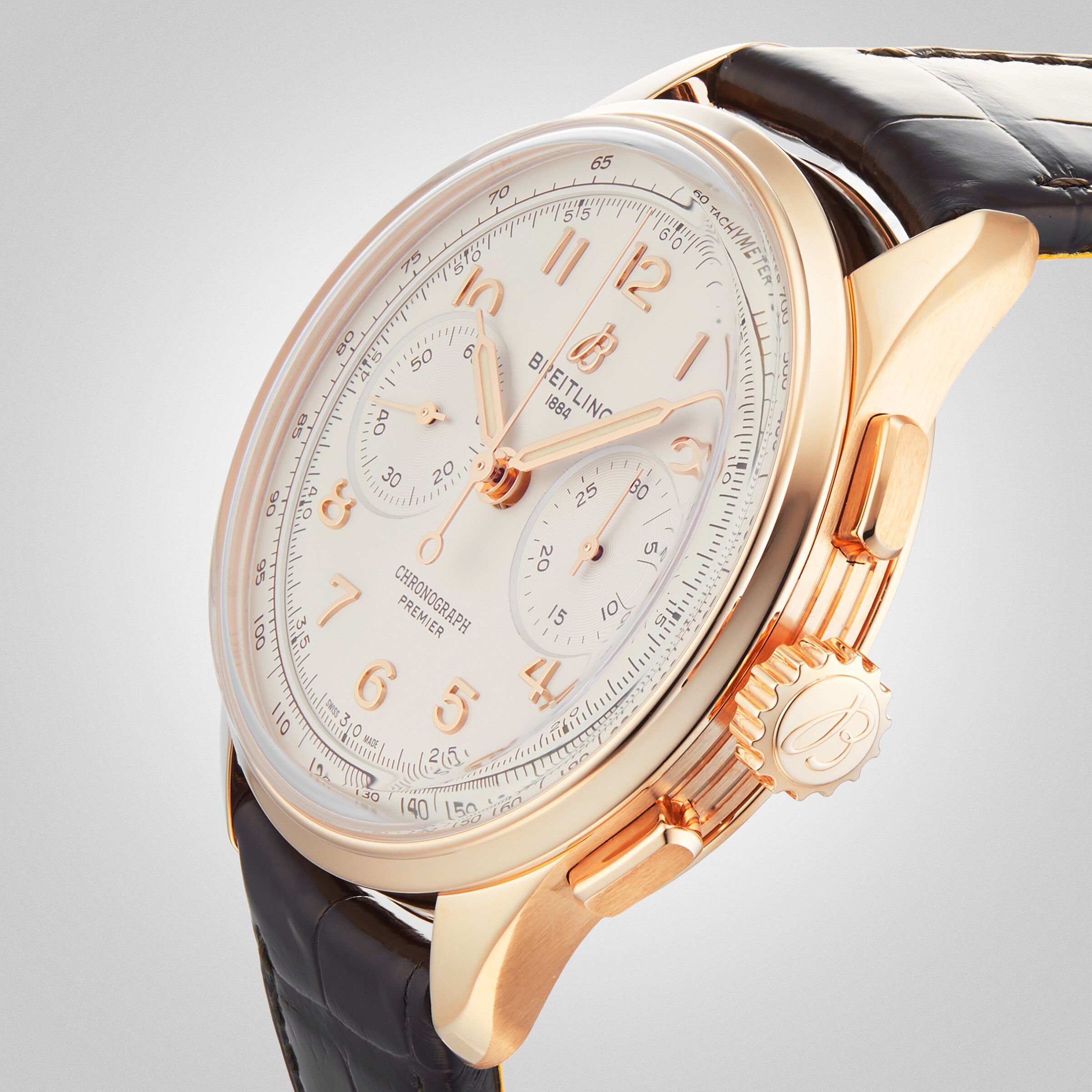 Replica Breitling Premier B09 Chronograph 40 18k Red Gold details RB0930371G1P1 6 Replica Breitling Premier B09 Chronograph 40 18k Red Gold details RB0930371G1P1