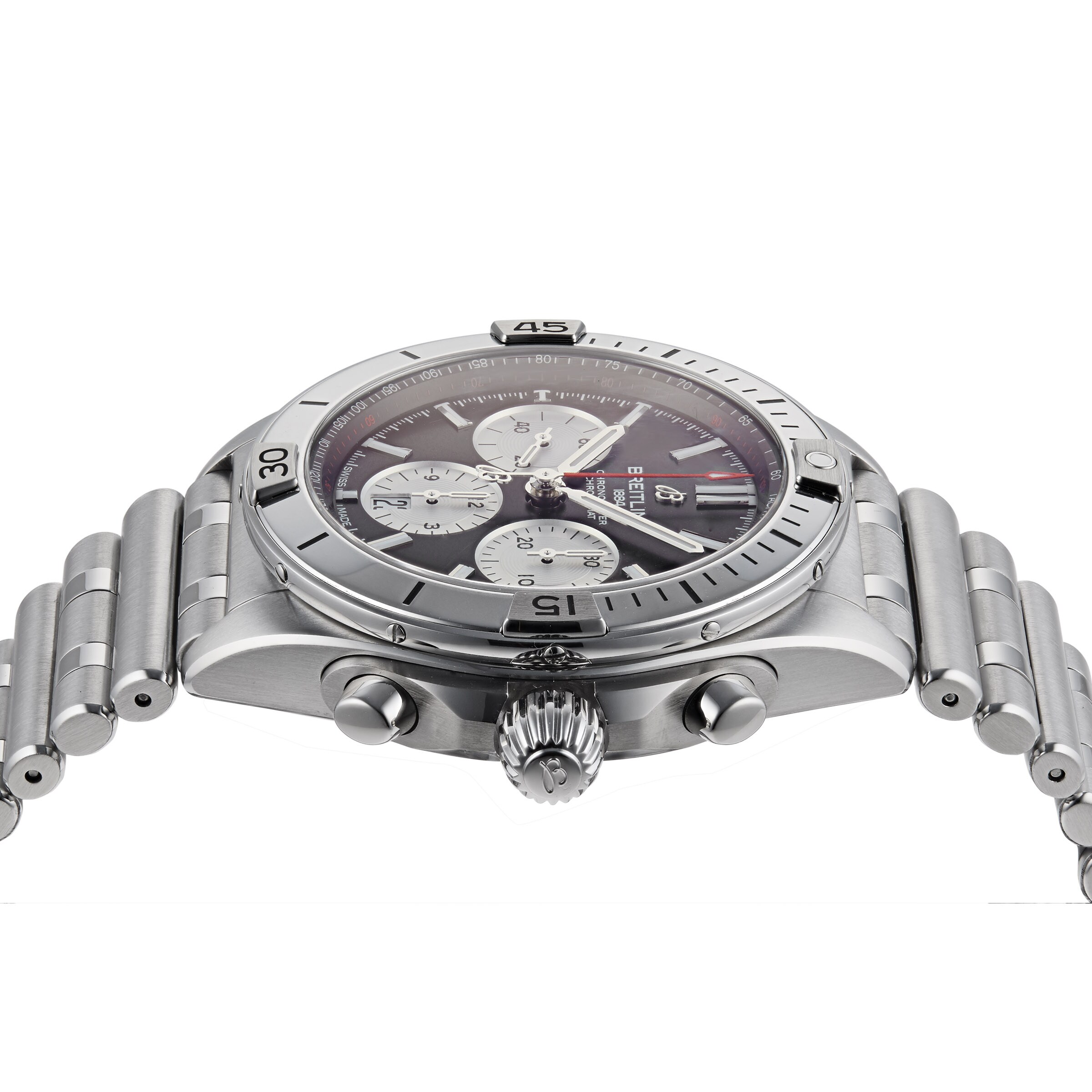 Replica Breitling Chronomat B01 42 Stainless Steel details AB0134101B1A1 6 Replica Breitling Chronomat B01 42 Stainless Steel details AB0134101B1A1