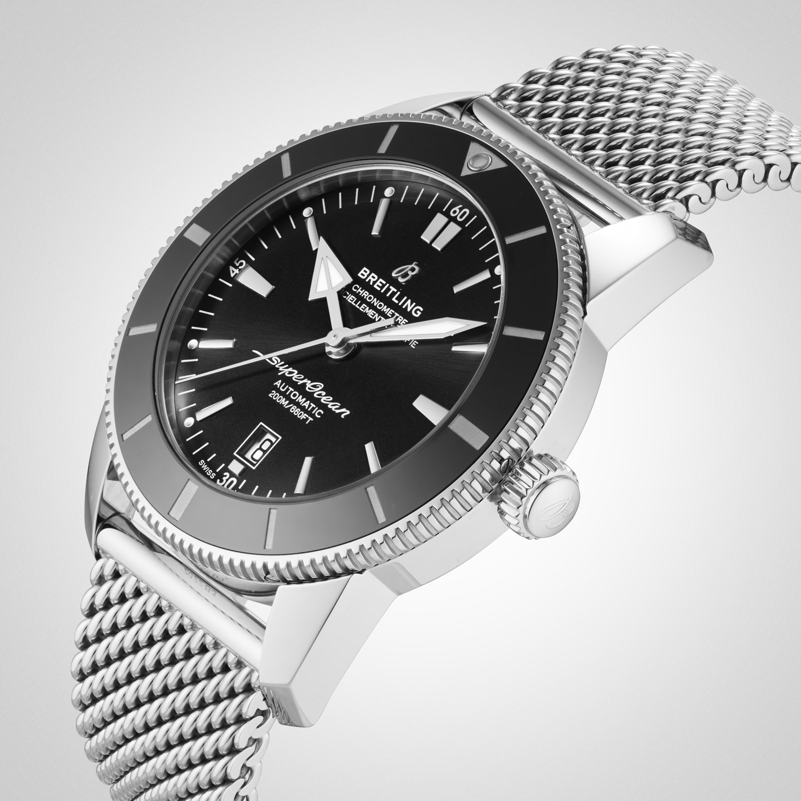 Replica Breitling Superocean Heritage B20 Automatic 46 Stainless Steel details AB2020121B1A1 6 Replica Breitling Superocean Heritage B20 Automatic 46 Stainless Steel details AB2020121B1A1