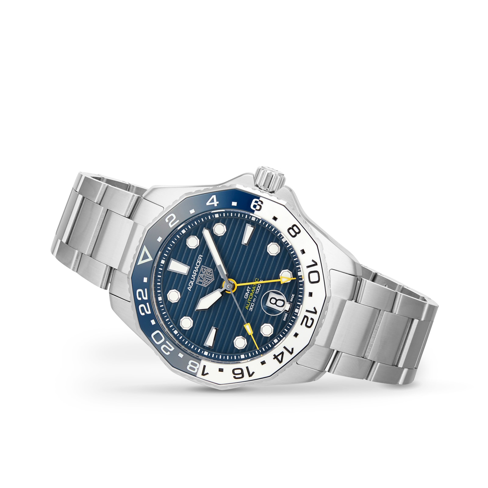 Replica TAG Heuer Aquaracer Professional 300 GMT 43mm Mens details WBP2010.BA0632