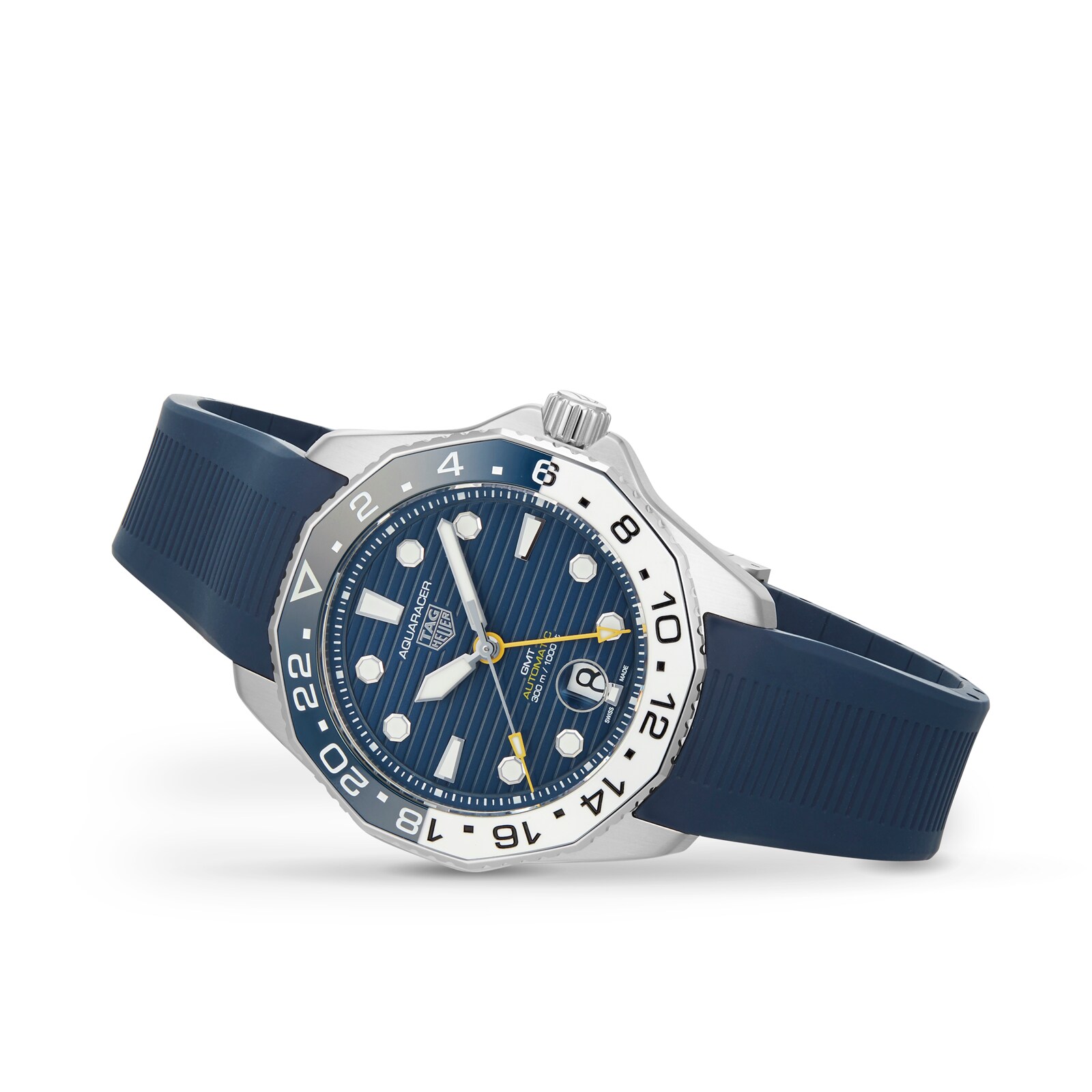 Replica TAG Heuer Aquaracer Professional 300 GMT 43mm Mens details Rubber WBP2010.FT6198 6 Replica TAG Heuer Aquaracer Professional 300 GMT 43mm Mens details Rubber WBP2010.FT6198
