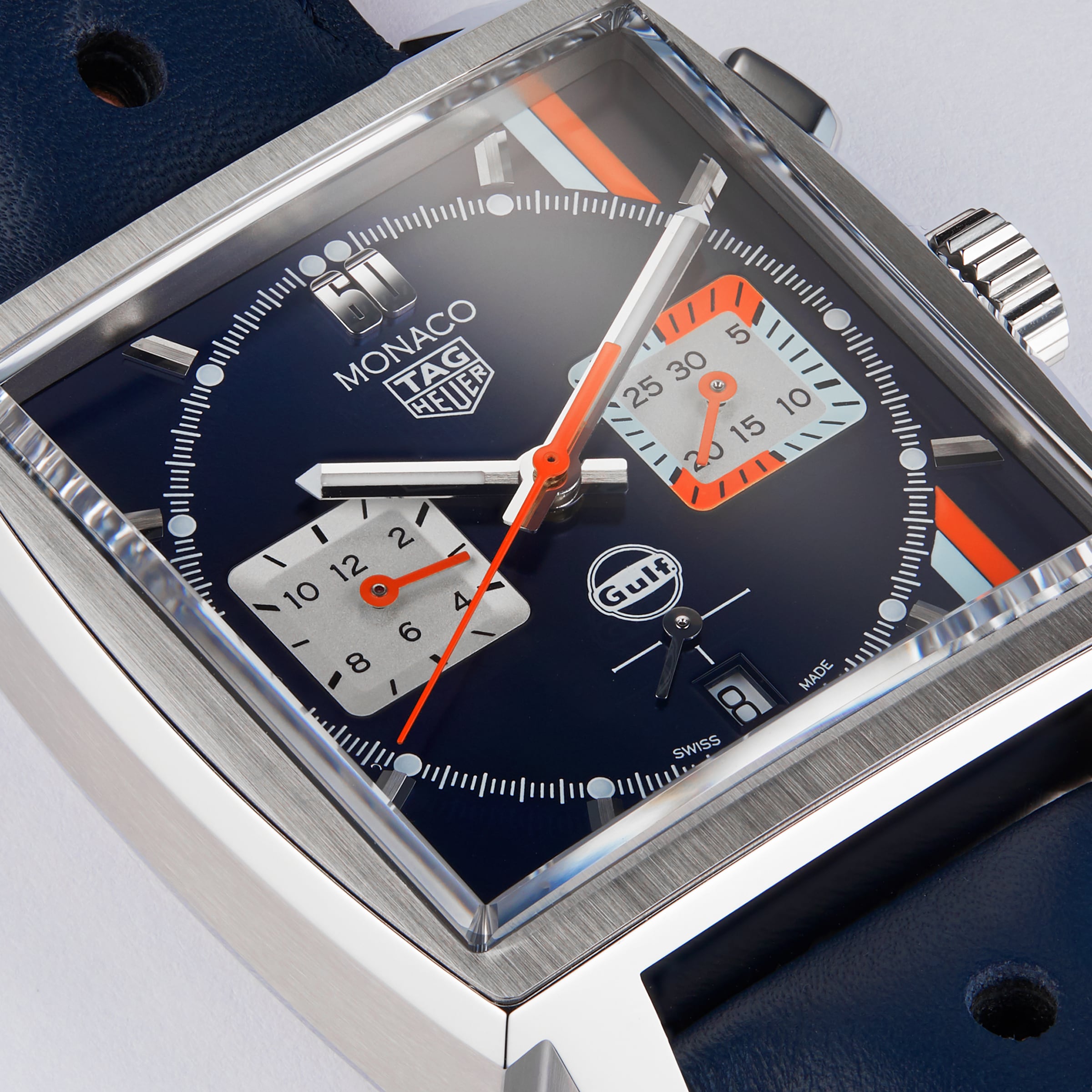 Replica TAG Heuer Monaco Gulf Special Edition 39mm Mens details CBL2115.FC6494