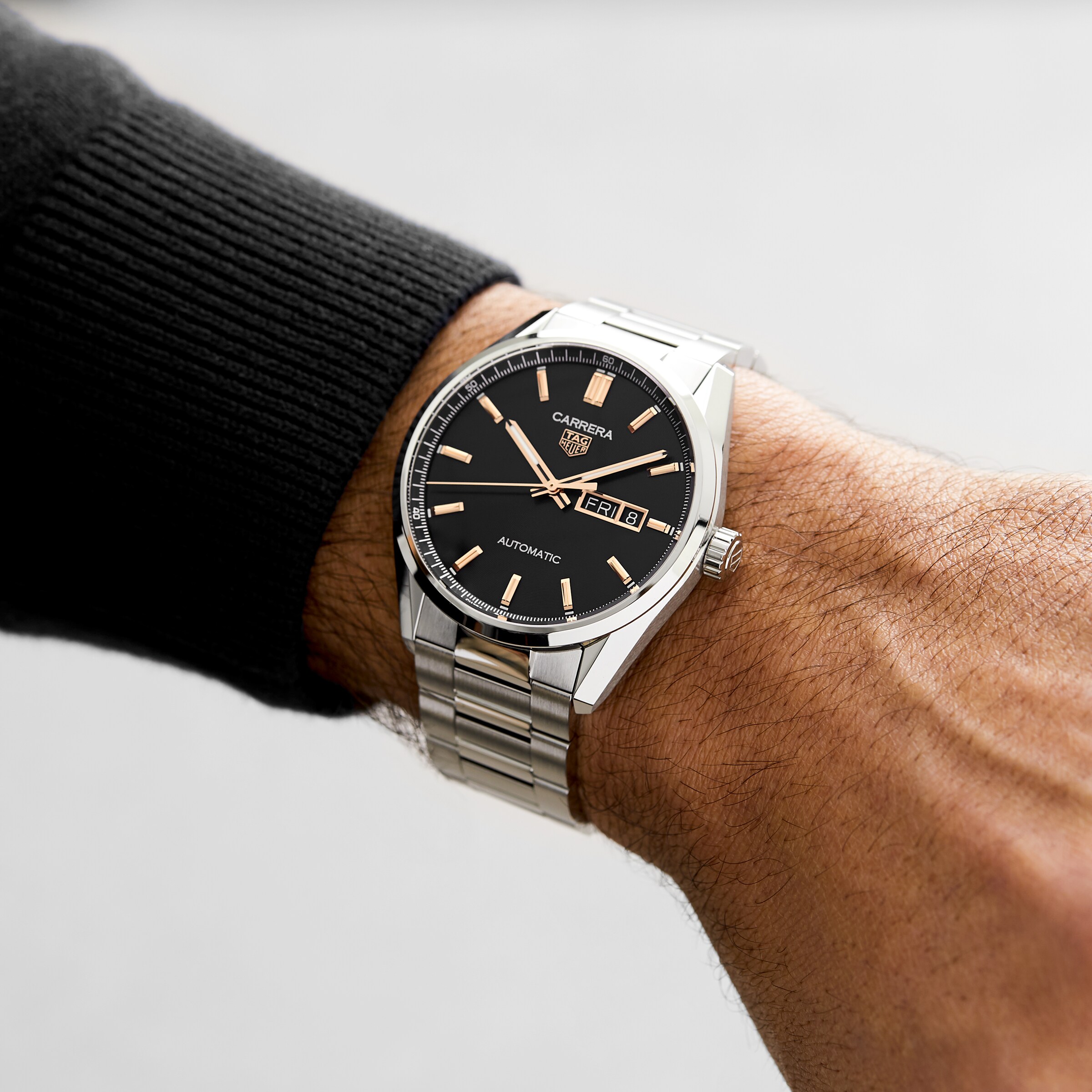 Replica TAG Heuer Carrera Three-Hand 41mm Automatic Mens details WBN2013.BA0640 6 Replica TAG Heuer Carrera Three-Hand 41mm Automatic Mens details WBN2013.BA0640