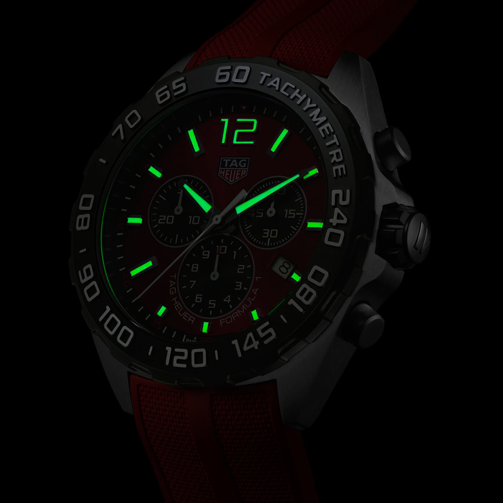 Replica TAG Heuer Formula 1 Chronograph 43mm Mens details Red CAZ101AN.FT8055