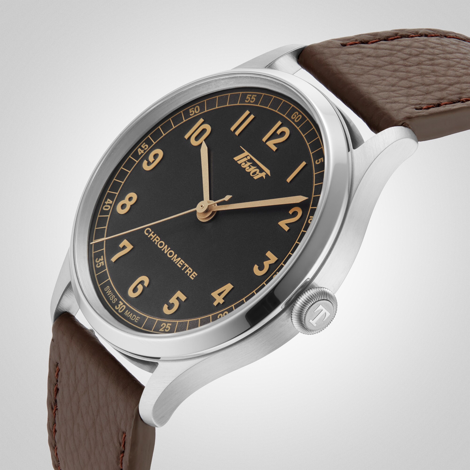 Replica Tissot Tissot Heritage 1938 Automatic 39mm Mens details T1424641606200 6 Replica Tissot Tissot Heritage 1938 Automatic 39mm Mens details T1424641606200