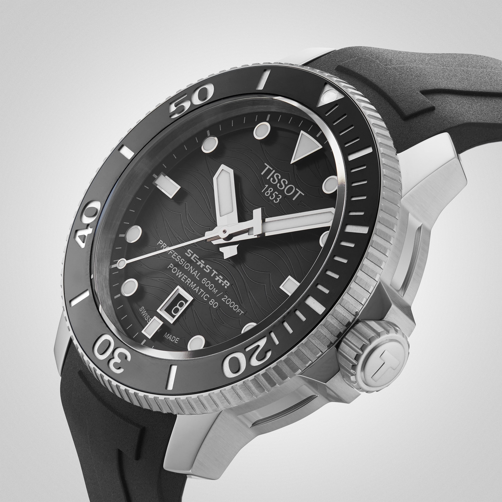 Replica Tissot T-Sport Seastar 2000 Professional 46mm Mens details T1206071744100