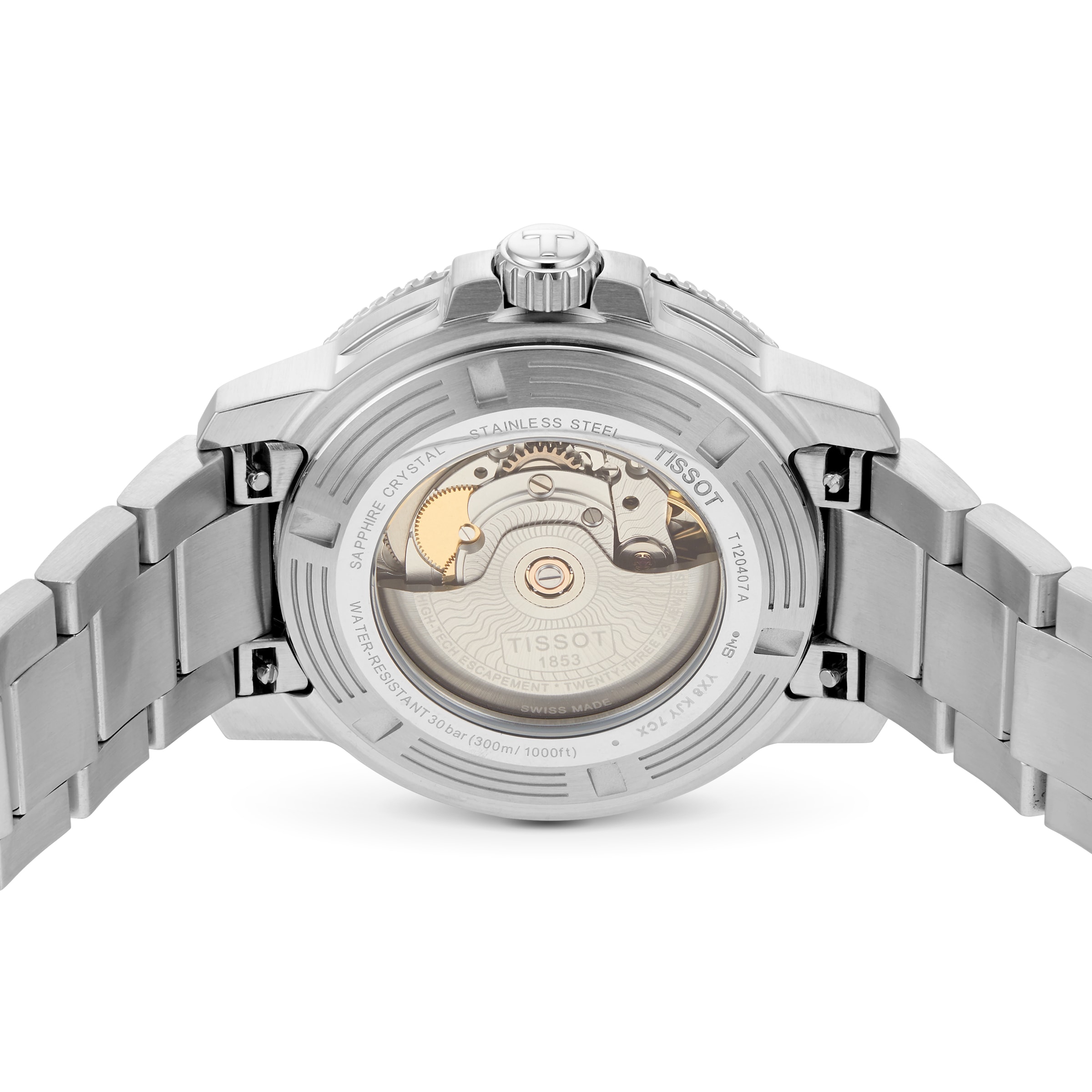 Replica Tissot T-Sport Seastar1000 Powermatic 80 Mens details 43mm T1204071108101