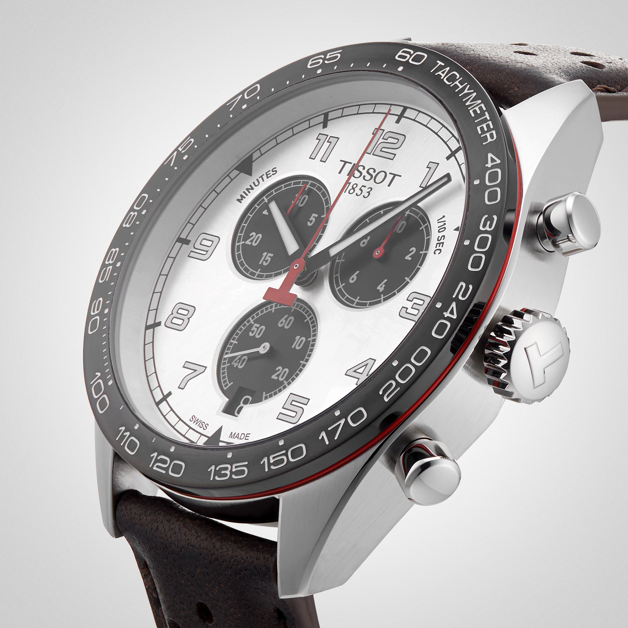 Replica Tissot T-Sport PRS516 Chronograph 45mm Mens details Silver T1316171603200