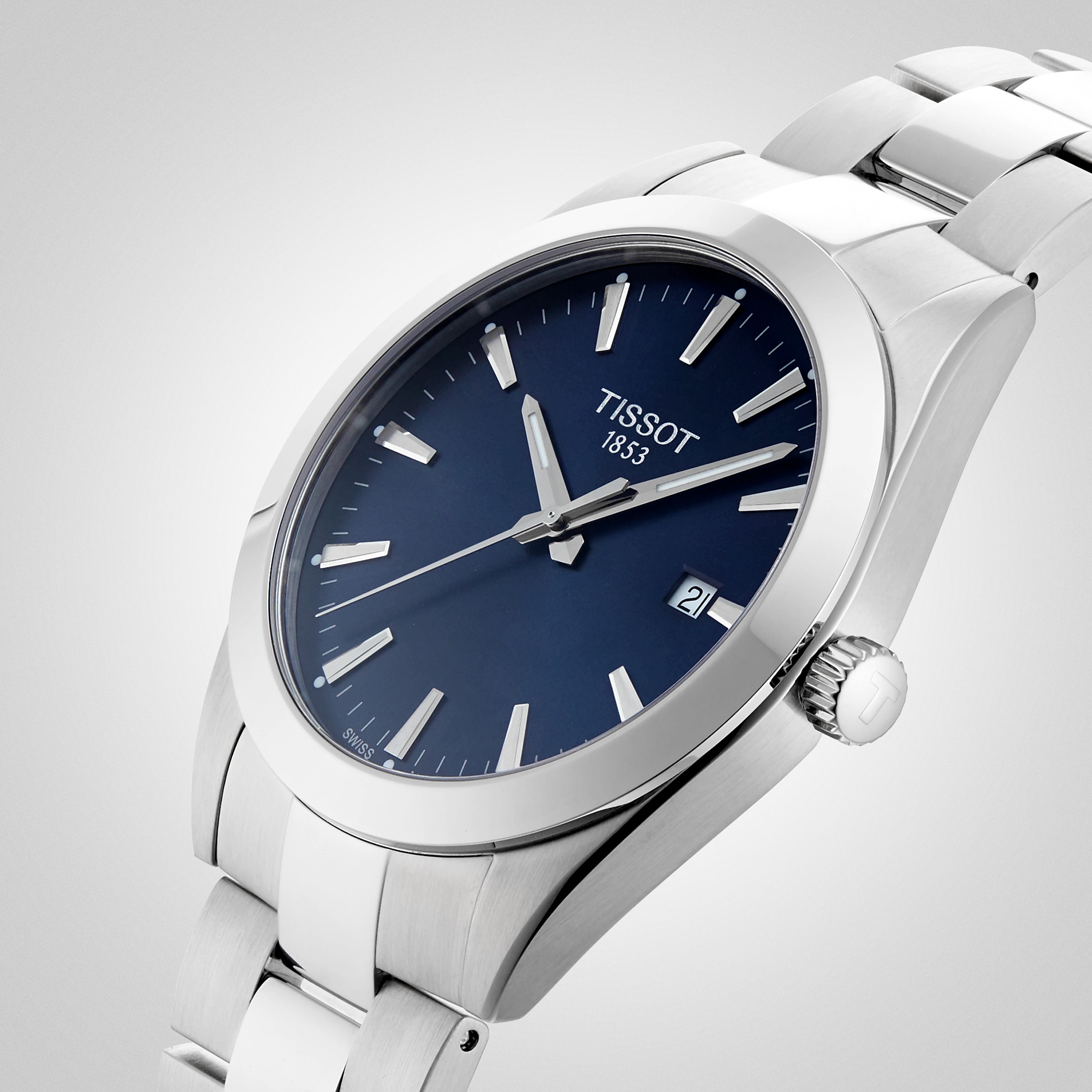 Replica Tissot T-Classic Gentleman 40mm Mens details T1274101104100
