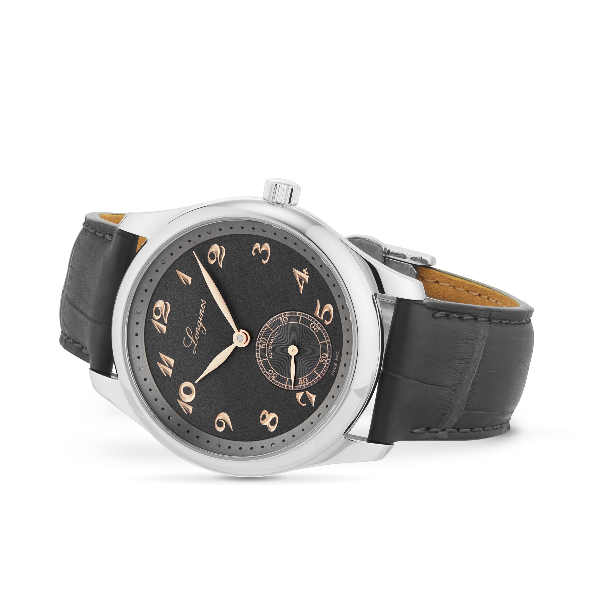Replica Longines Master Collection 38.5mm Mens details Grey L28434632