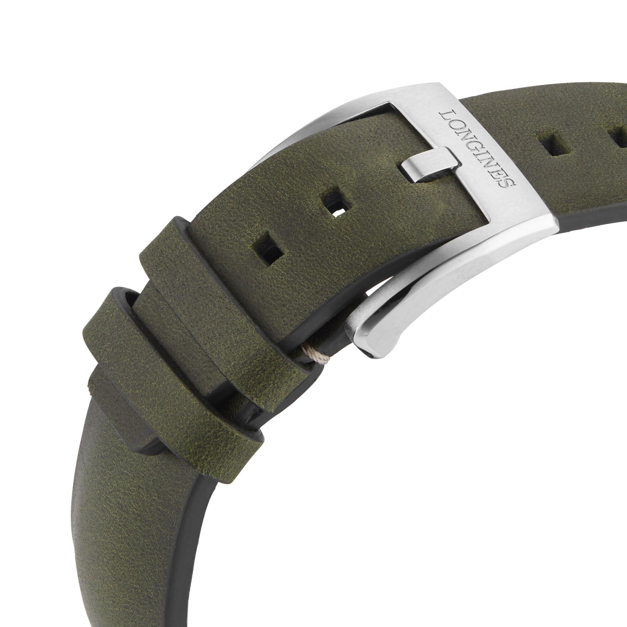 Replica Longines Majetek Black and Green Automatic 43mm Mens details L28384532 6 Replica Longines Majetek Black and Green Automatic 43mm Mens details L28384532