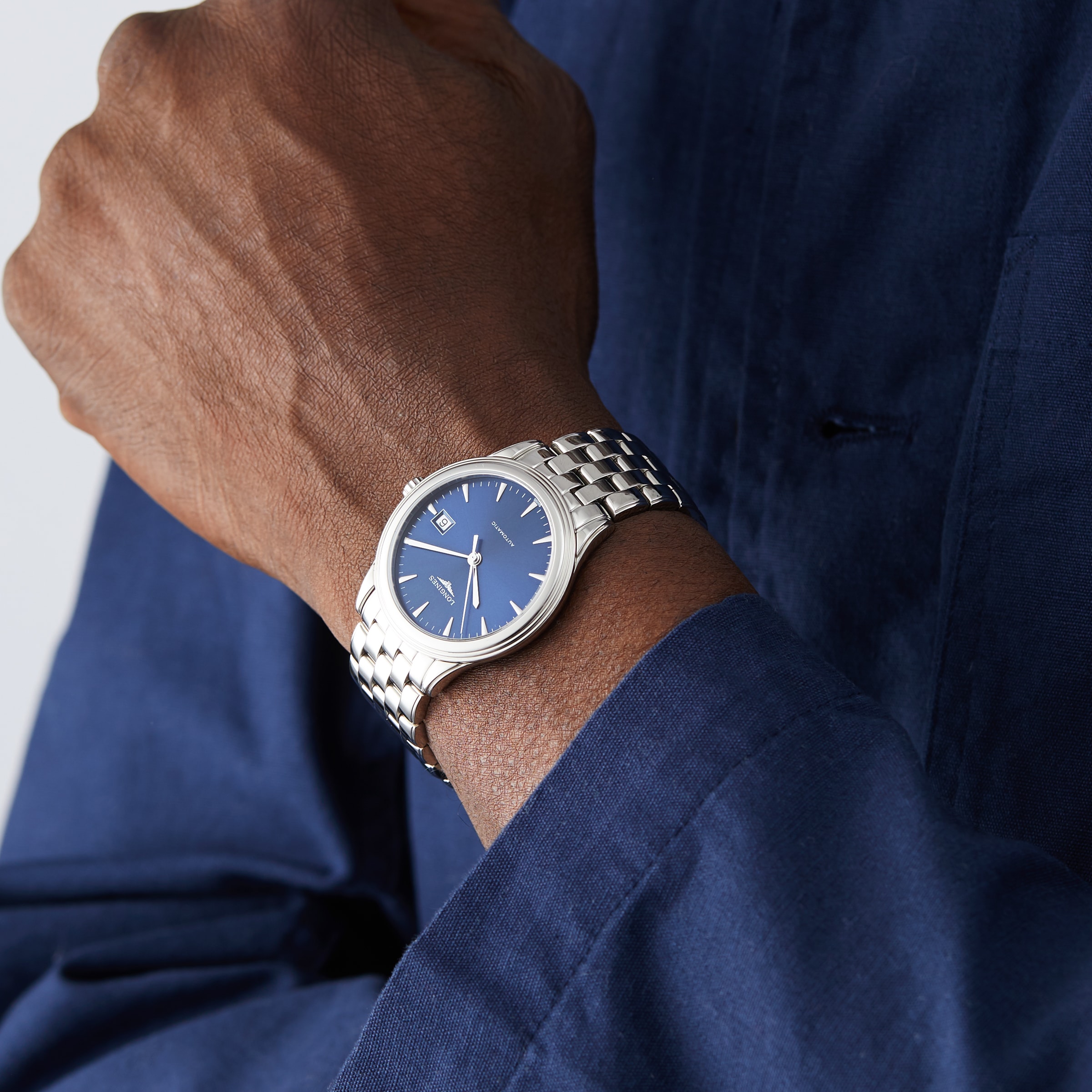 Replica Longines Flagship 38.5mm Mens details L49744926 6 Replica Longines Flagship 38.5mm Mens details L49744926