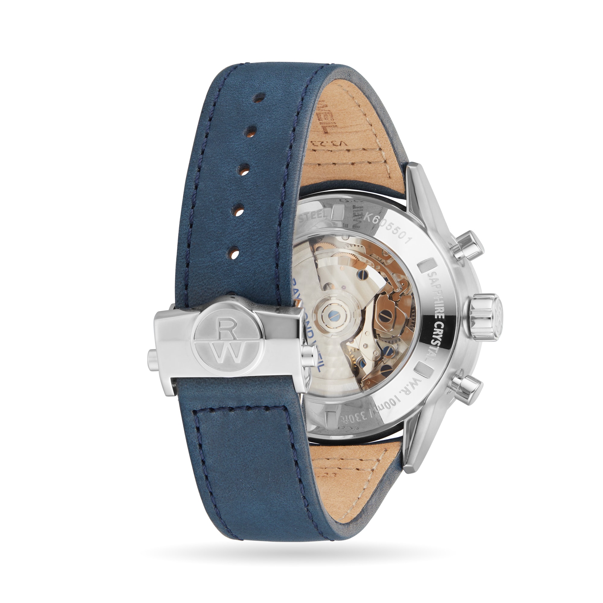 Replica Raymond Weil Freelancer Automatic Chronograph 43.5mm Mens details Blue 7741-SC3-50021