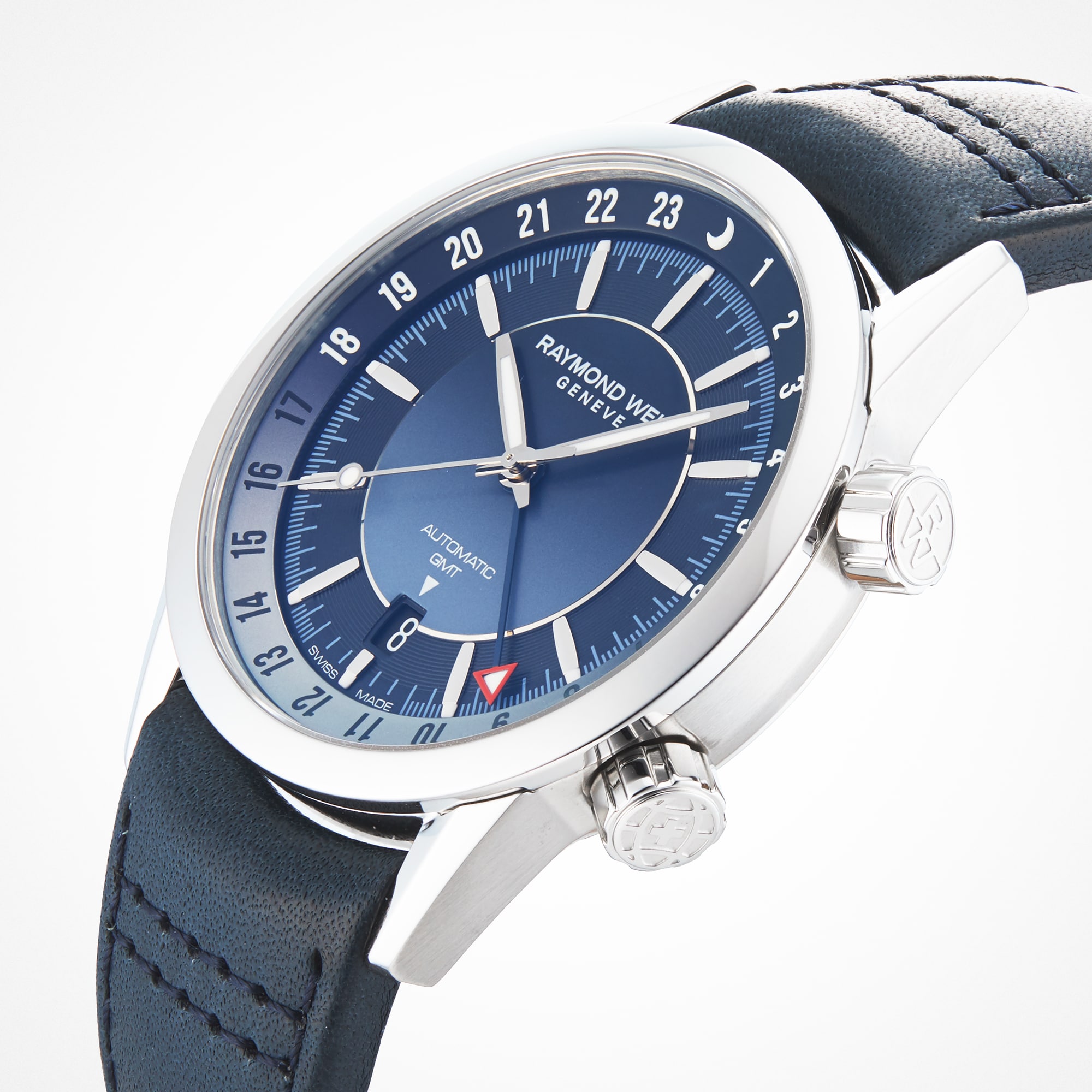 Replica Raymond Weil Freelancer 40mm Mens details Blue 2761-STC-50001 6 Replica Raymond Weil Freelancer 40mm Mens details Blue 2761-STC-50001