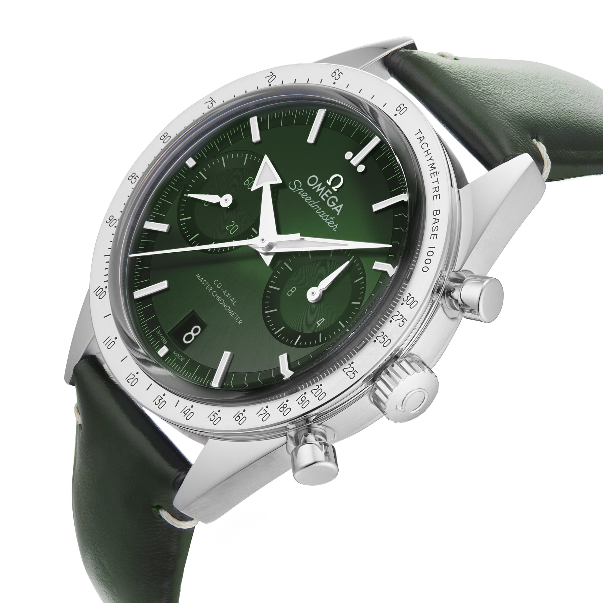 Replica Omega Speedmaster 57 Co-Axial Master Chronometer Chronograph 40.5mm Mens details Green O33212415110001 6 Replica Omega Speedmaster 57 Co-Axial Master Chronometer Chronograph 40.5mm Mens details Green O33212415110001