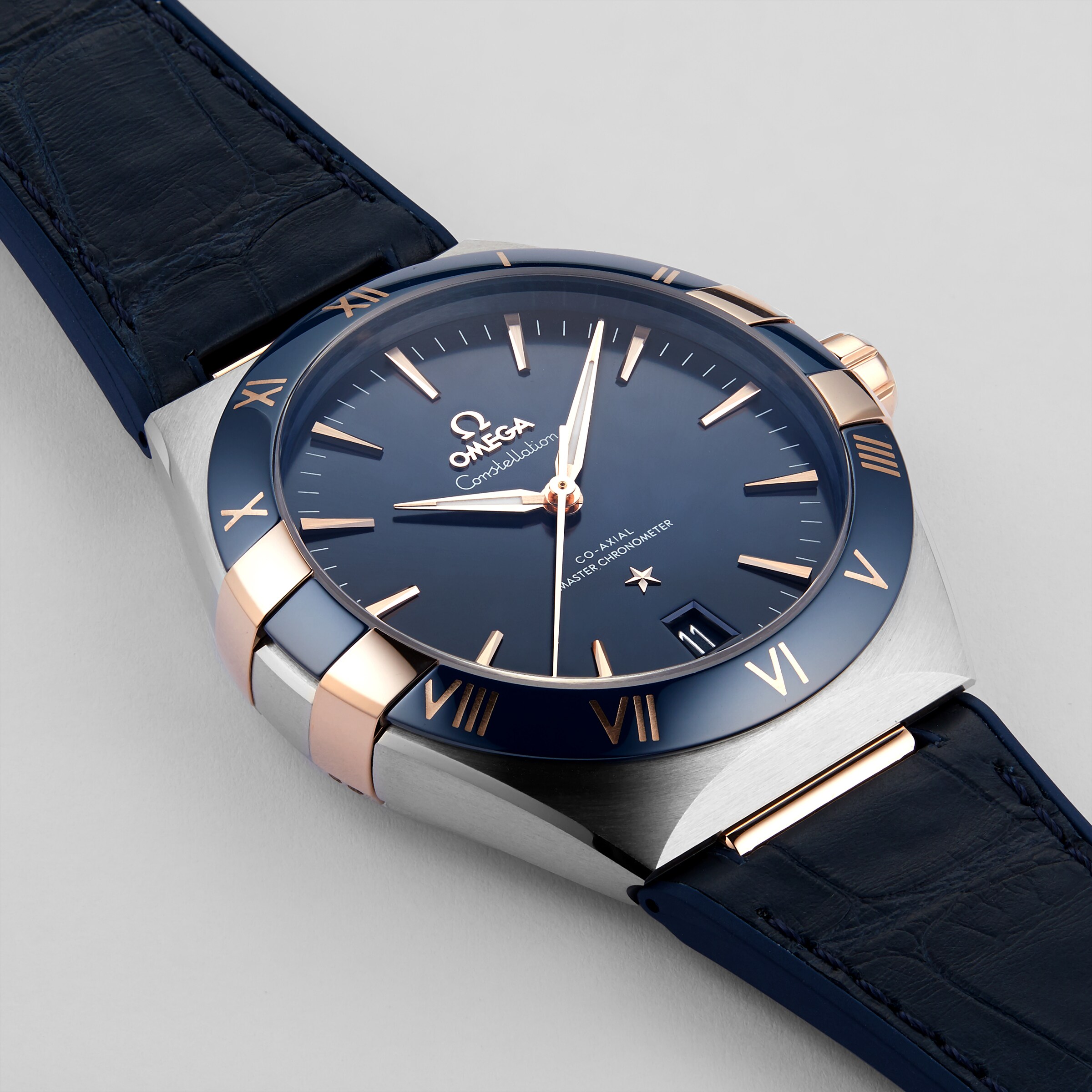 Replica Omega Constellation Co-Axial Master Chronometer 41mm Mens details Blue O13123412103001 6 Replica Omega Constellation Co-Axial Master Chronometer 41mm Mens details Blue O13123412103001